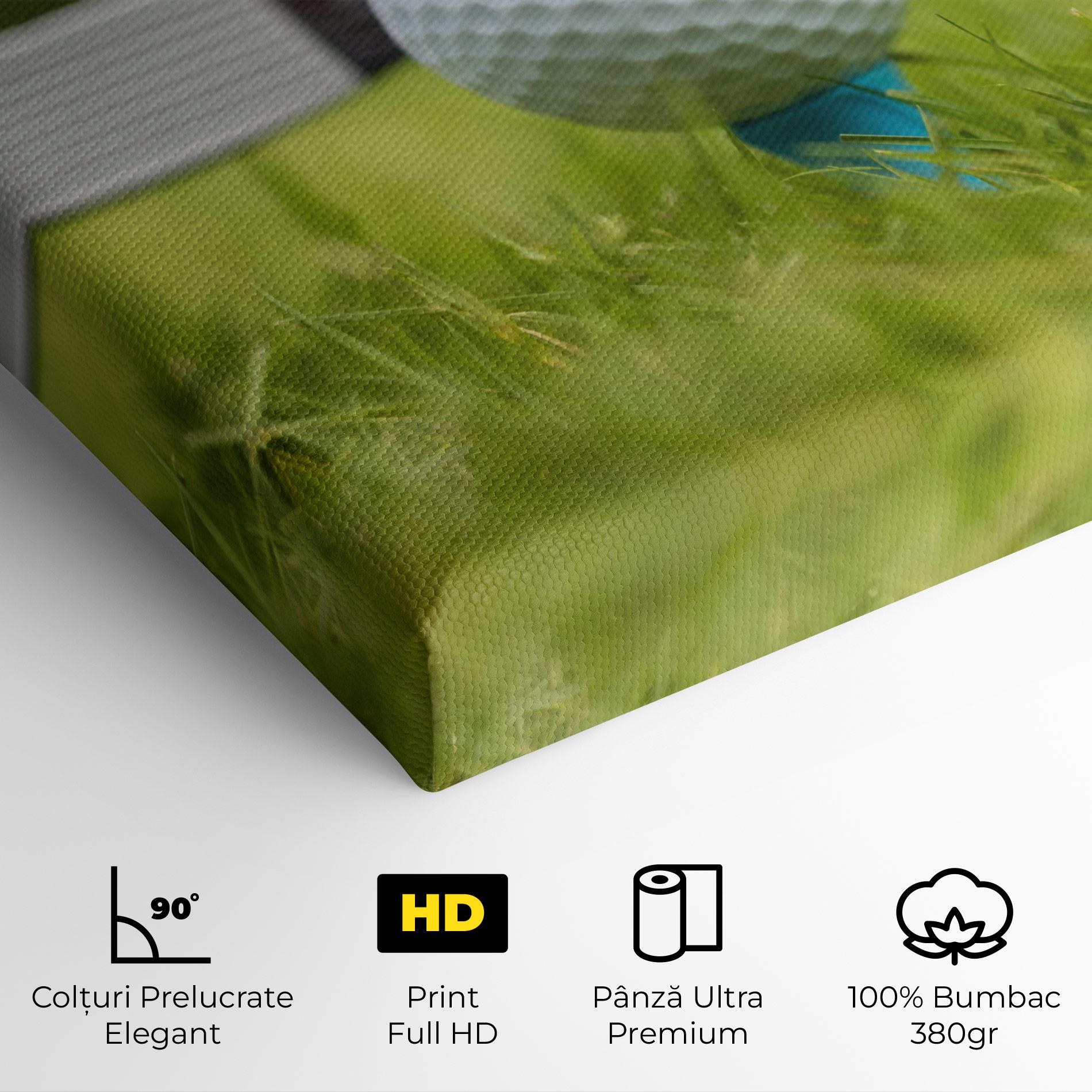 Tablou Canvas Golf Ball Tee mockup 4