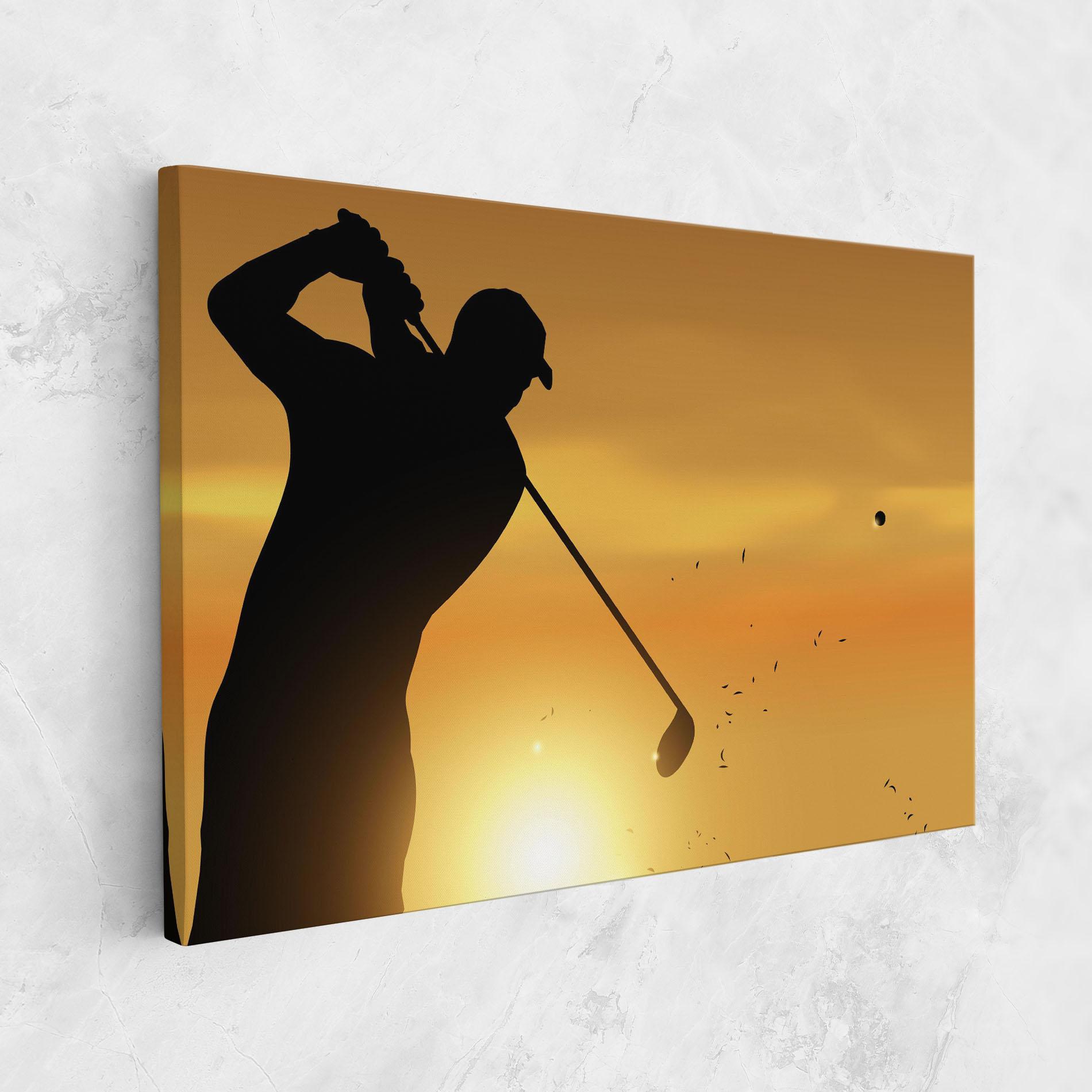 Tablou Canvas Gold Sunrise mockup 1