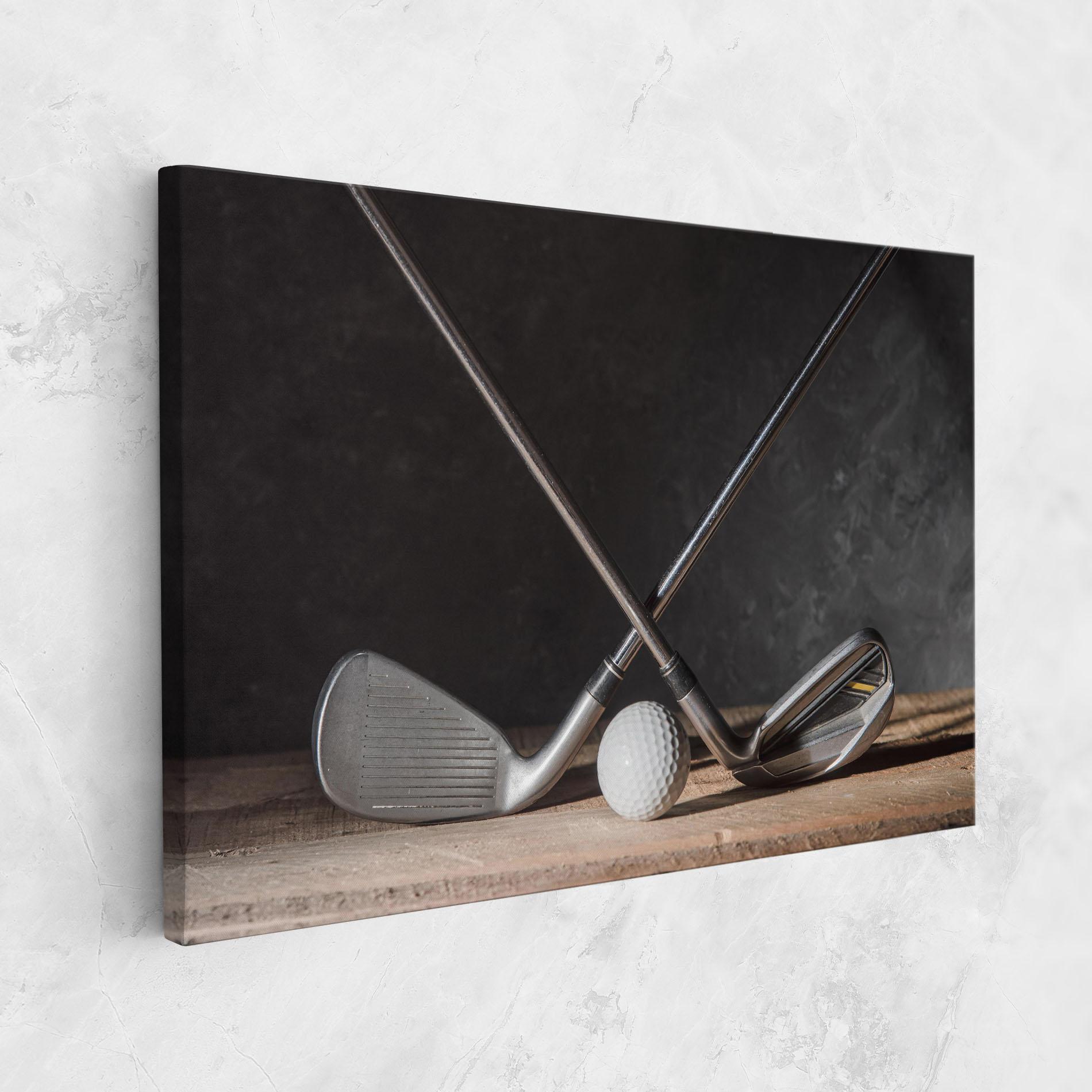 Tablou Canvas Golf Club Ball mockup 1