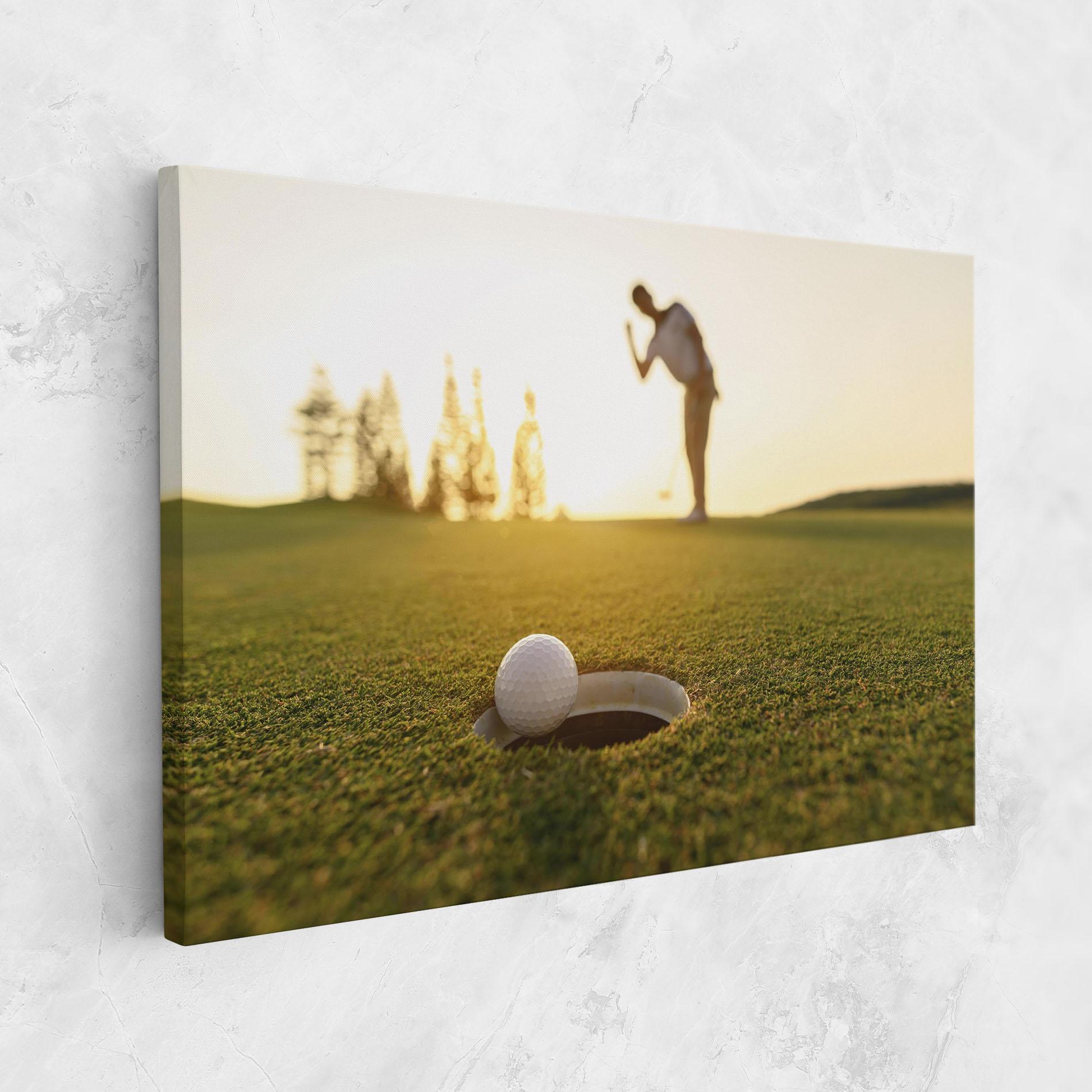 Tablou Canvas Golfer Concept mockup 1