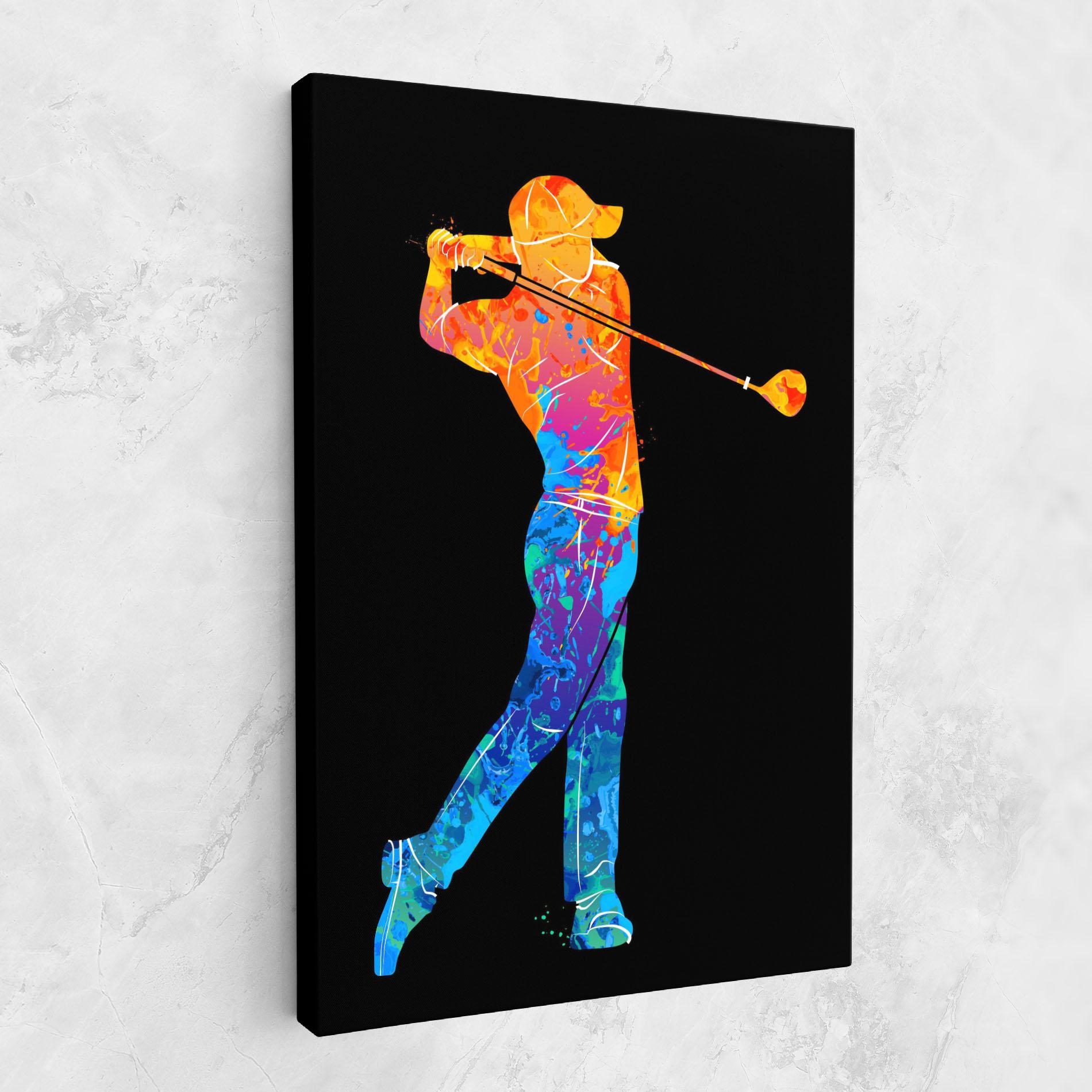 Tablou Canvas Color Mix Golf mockup 1