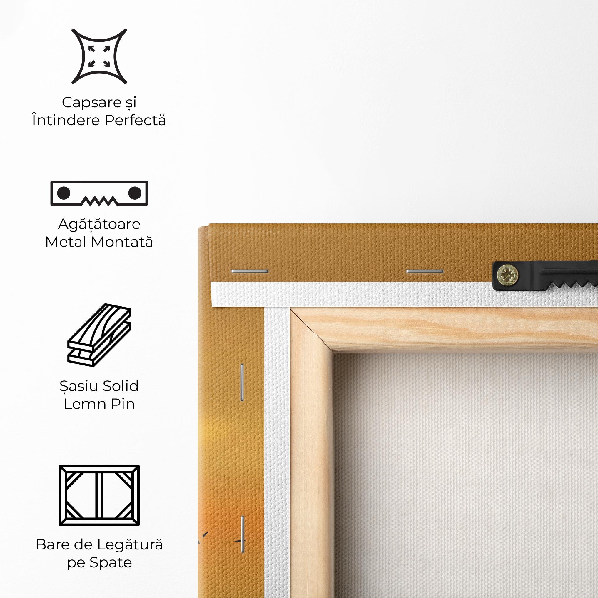 Tablou Canvas Gold Sunrise mockup 5