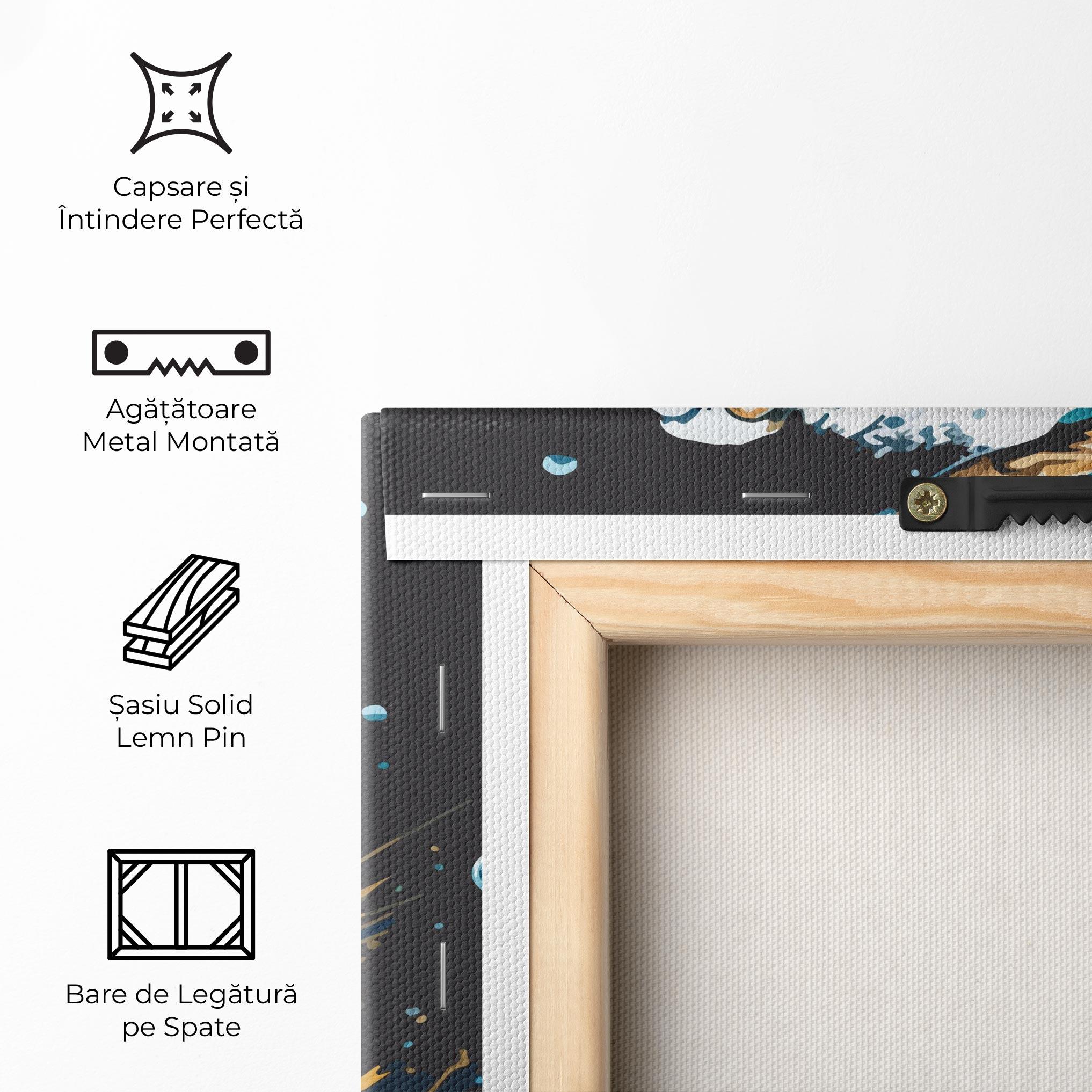 Tablou Canvas Golf On Grey mockup 5