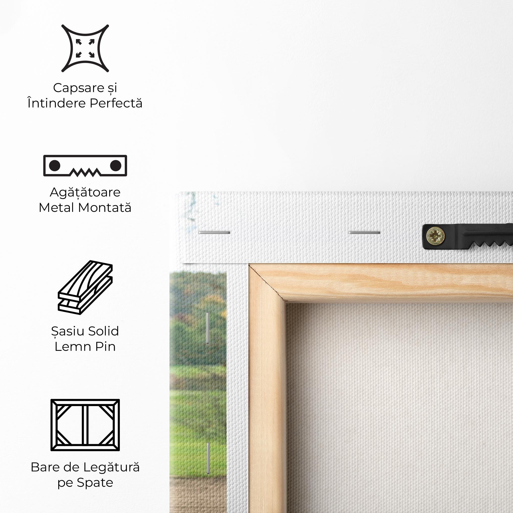 Tablou Canvas Green Tshirt Golf Player mockup 5