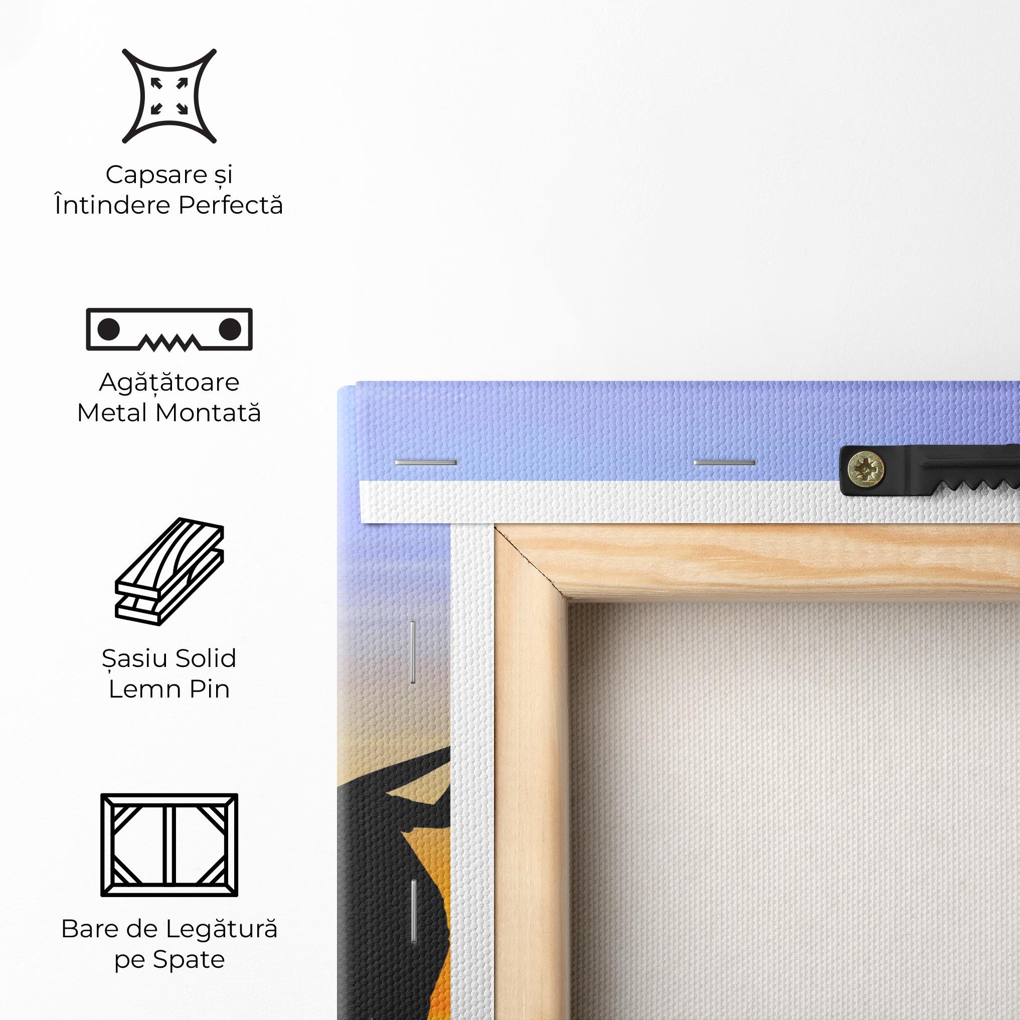 Tablou Canvas Playing Golf Sunrise mockup 5