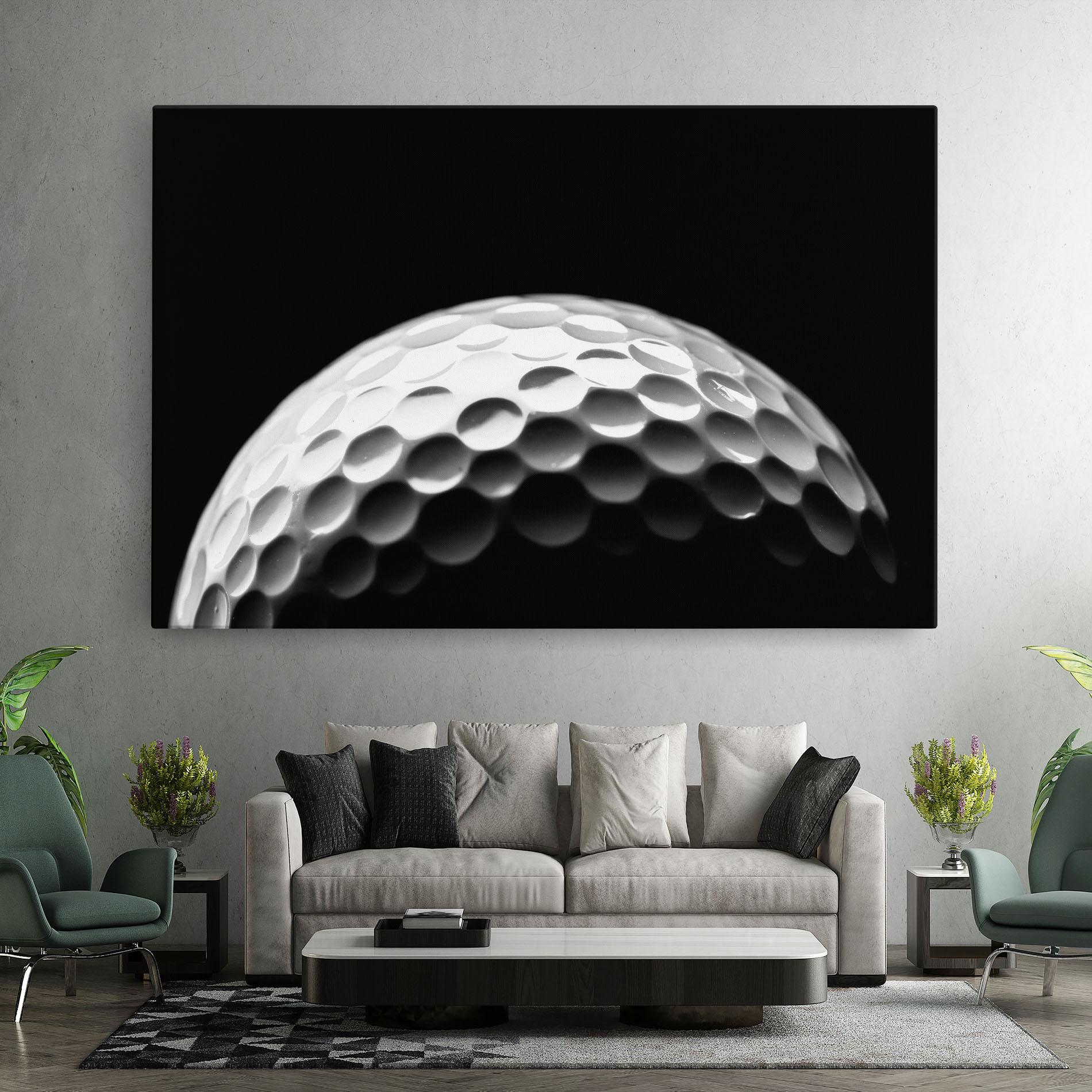 Tablou Canvas Golf Ball Close Up mockup 7