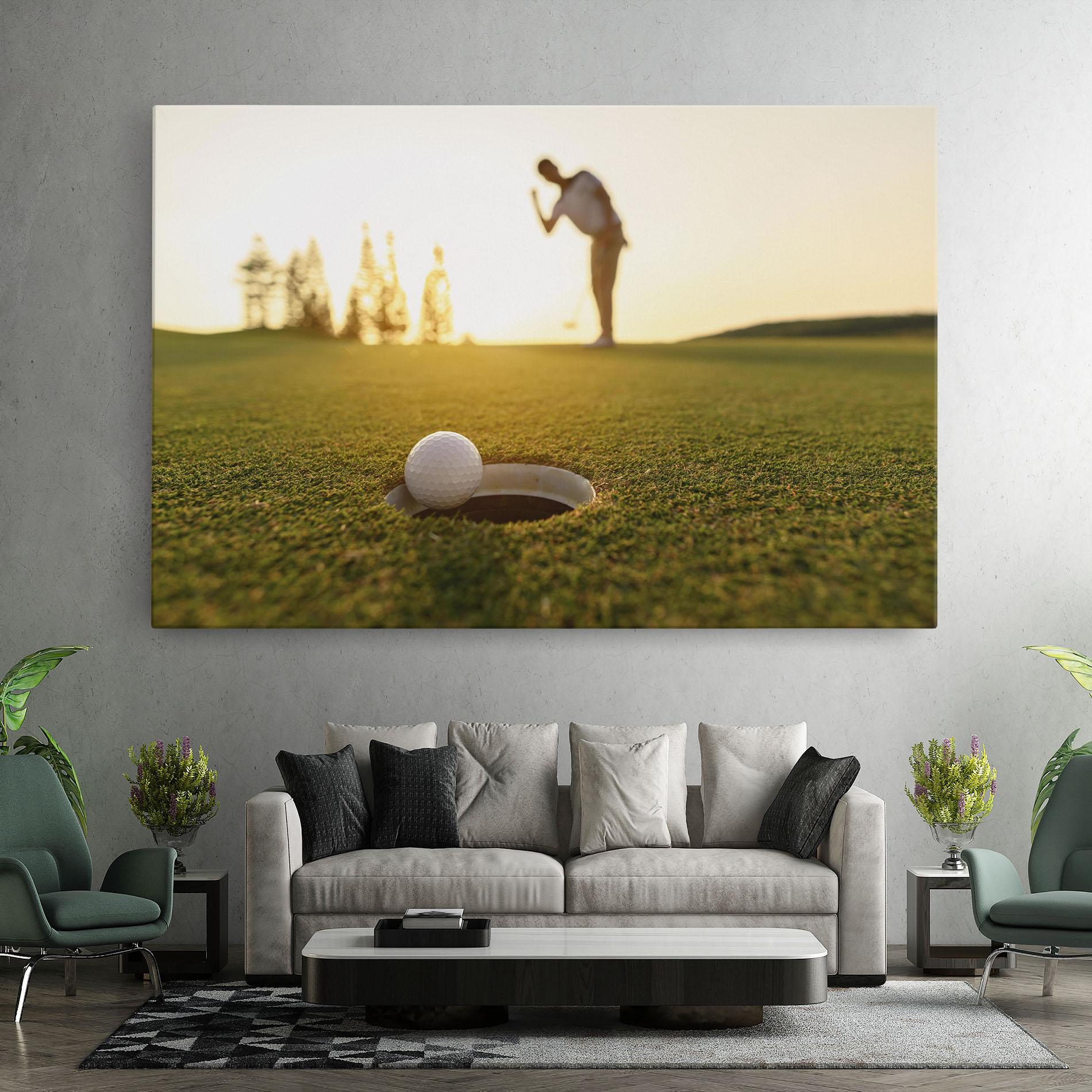 Tablou Canvas Golfer Concept mockup 7