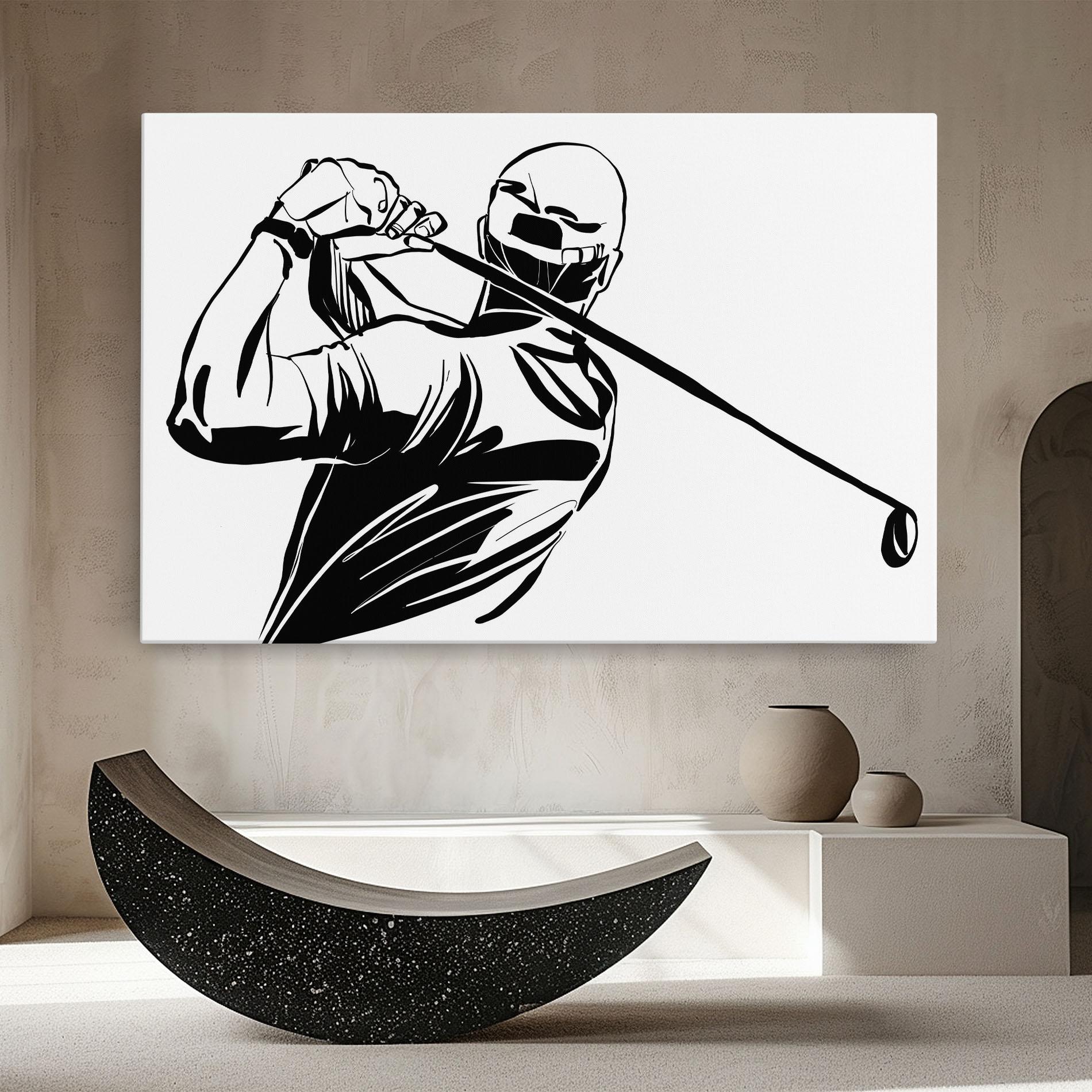 Tablou Canvas Golf Back mockup 8