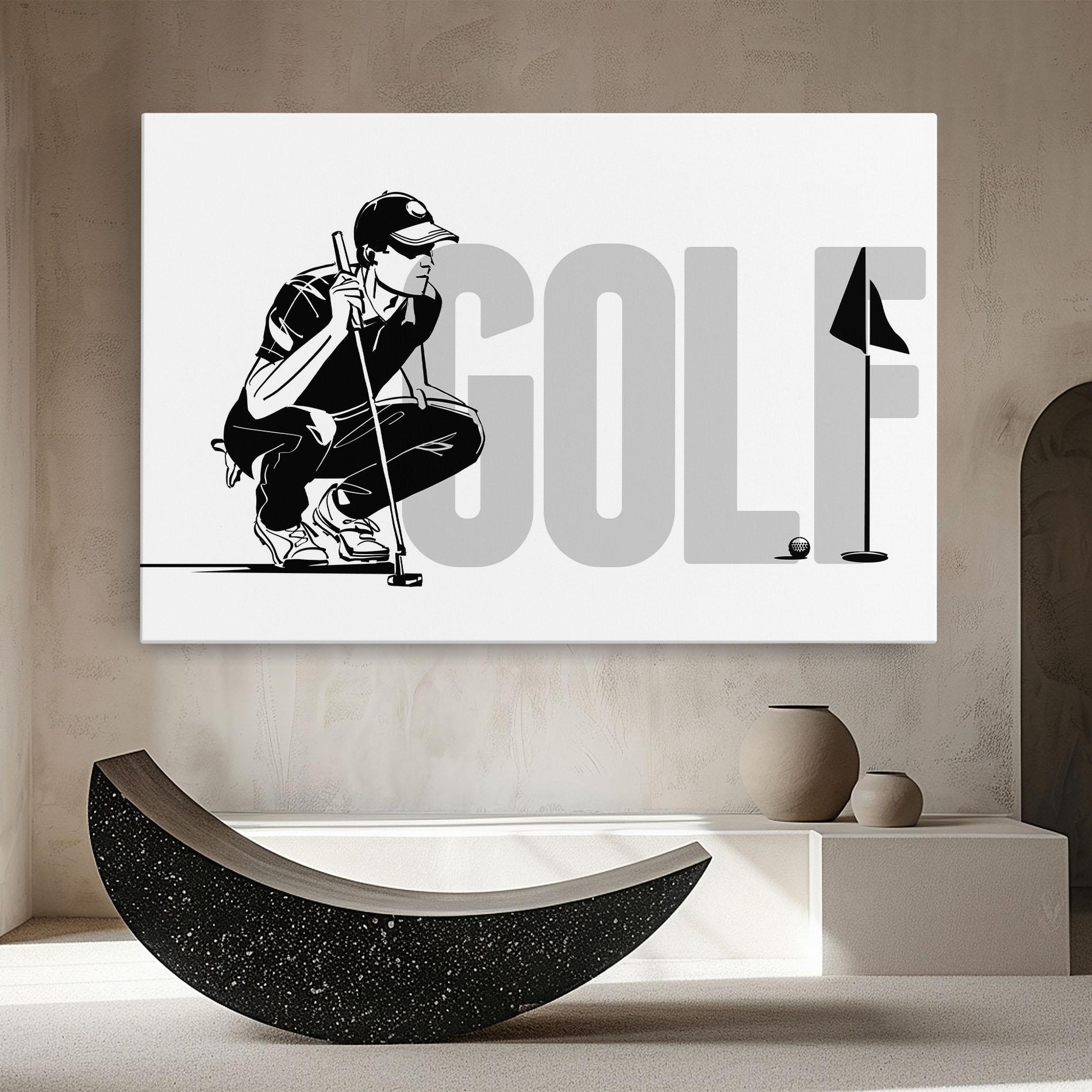 Tablou Canvas Golf mockup 8