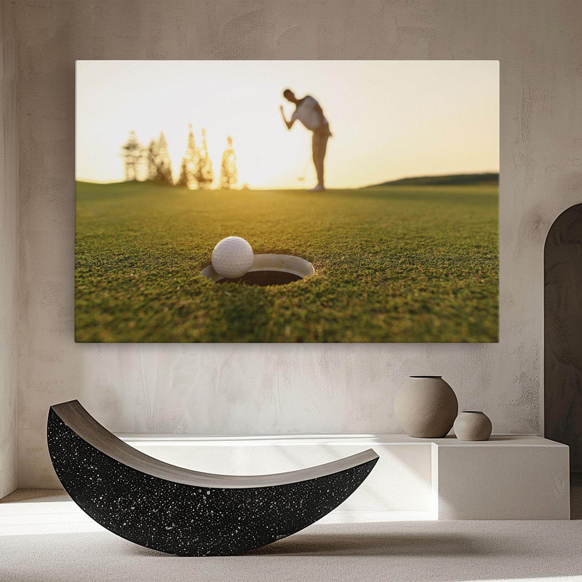 Tablou Canvas Golfer Concept mockup 8