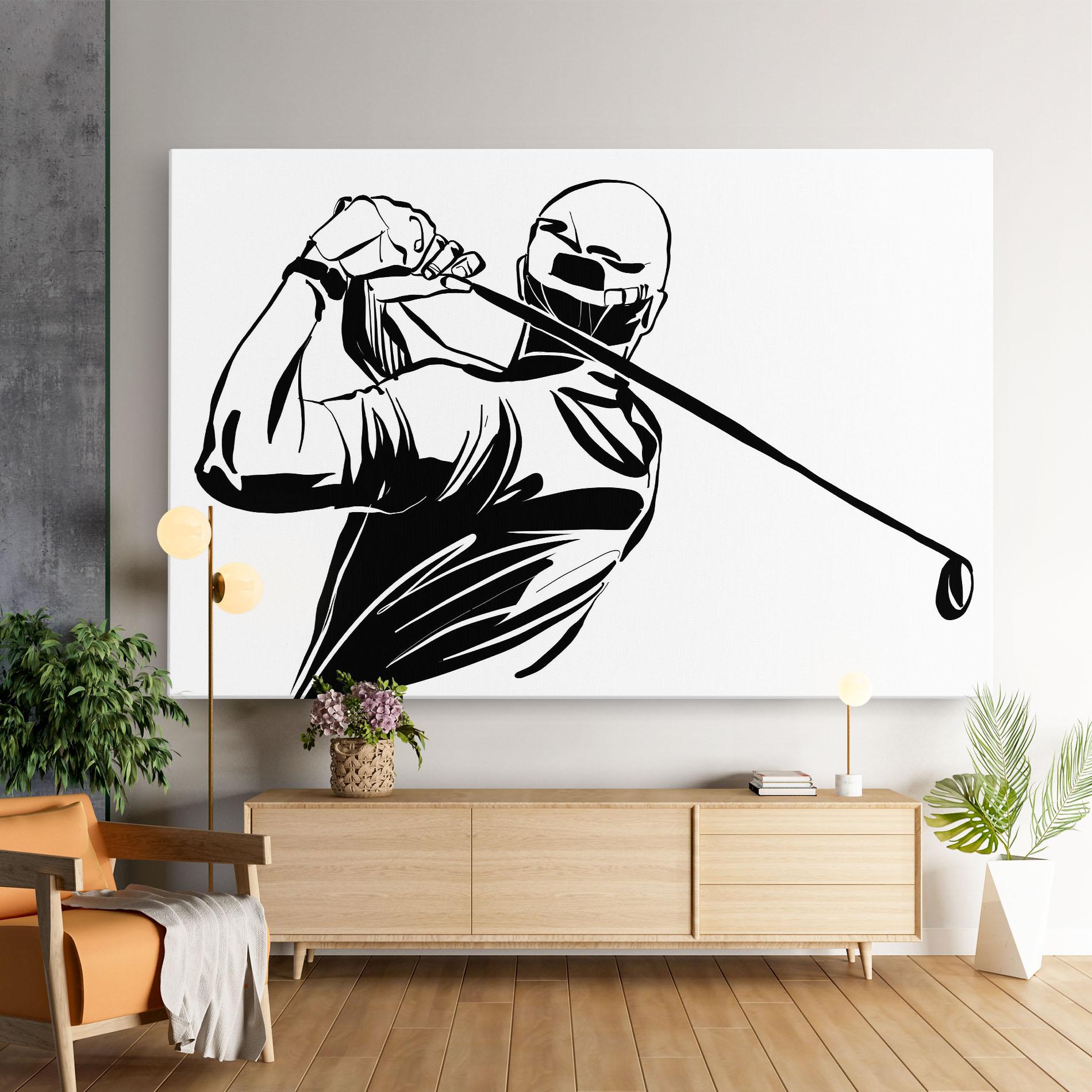 Tablou Canvas Golf Back mockup 9