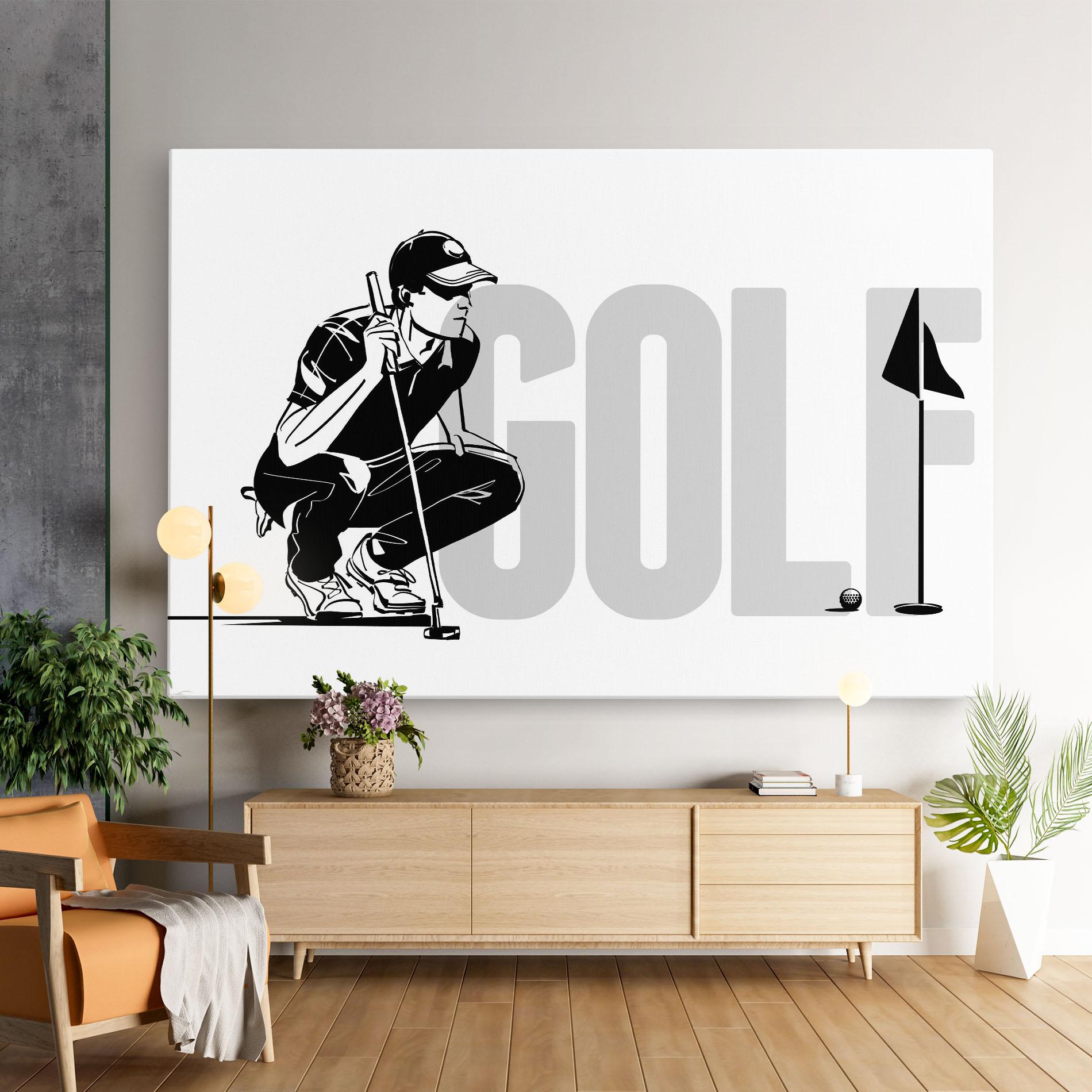 Tablou Canvas Golf mockup 9