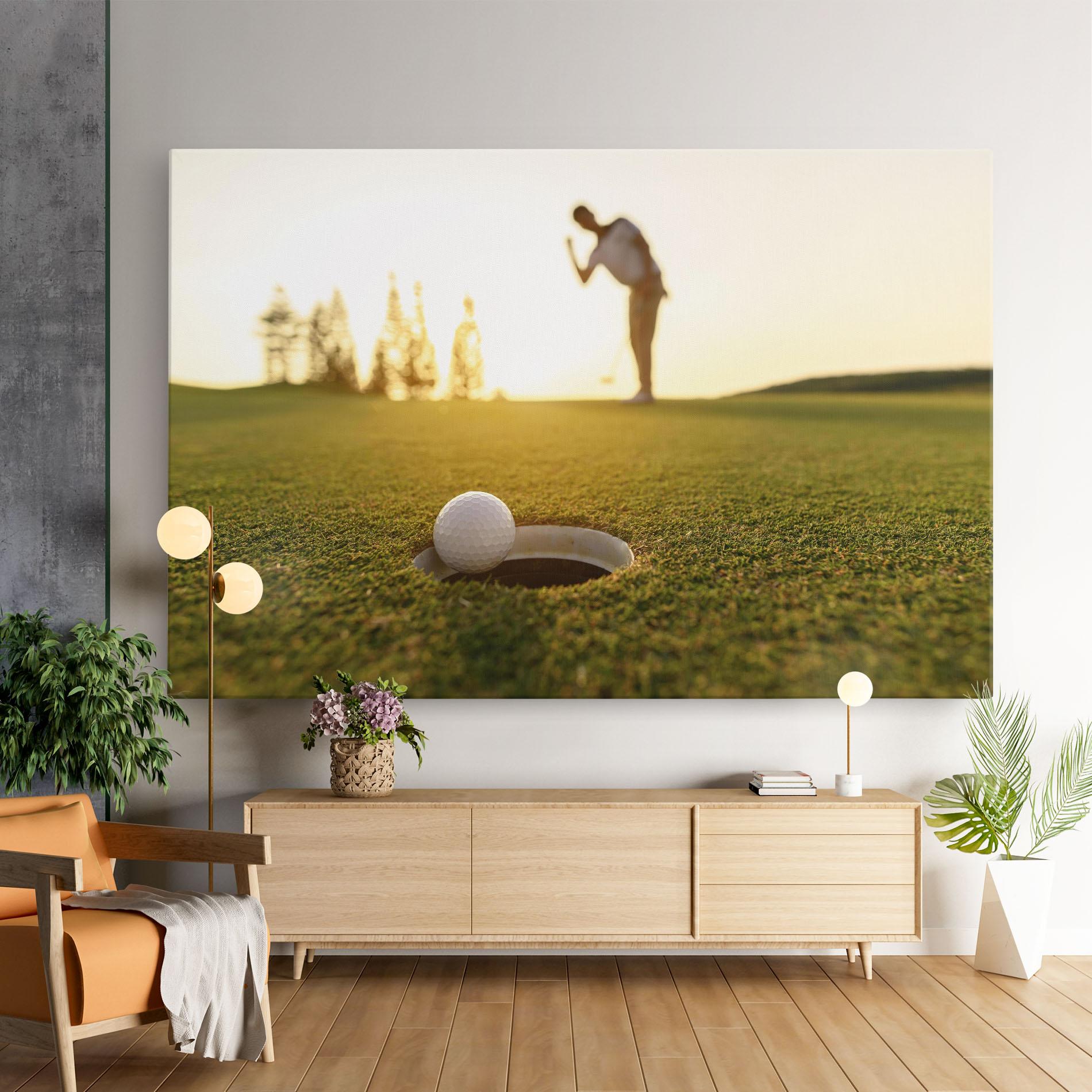 Tablou Canvas Golfer Concept mockup 9