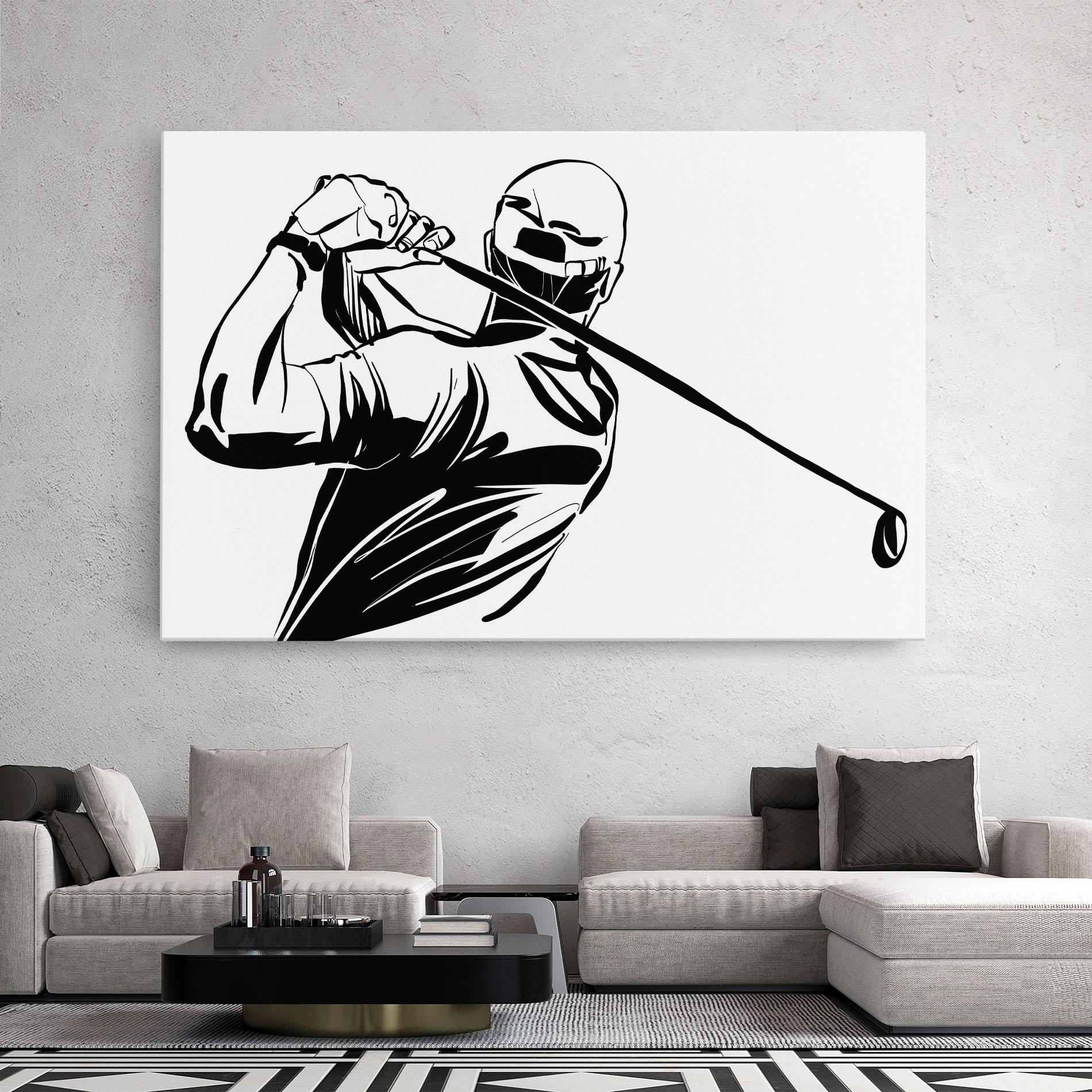 Tablou Canvas Golf Back mockup 2