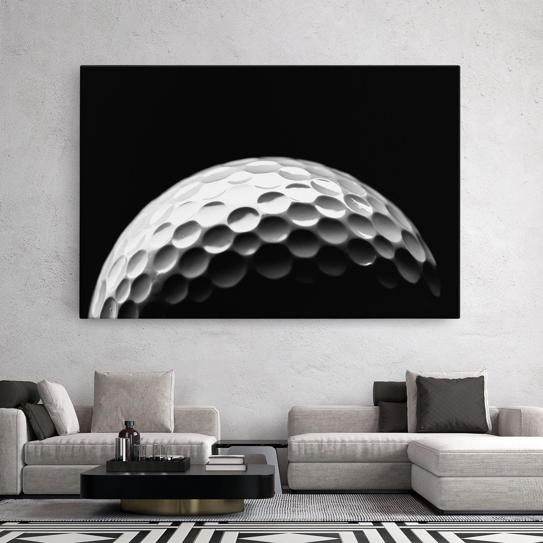 Tablou Canvas Golf Ball Close Up mockup 2