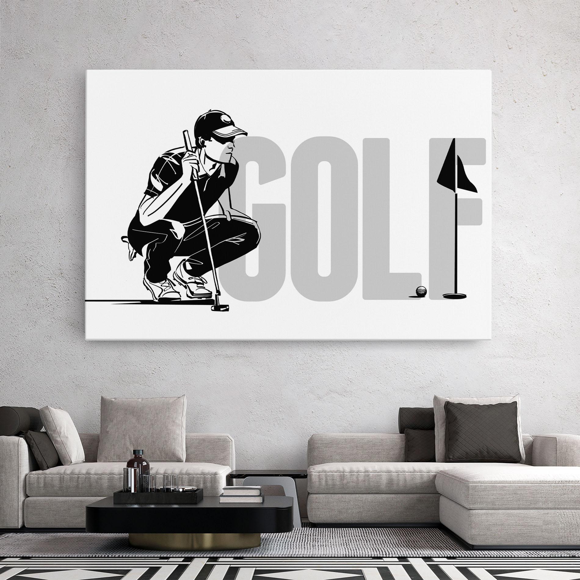 Tablou Canvas Golf mockup 2