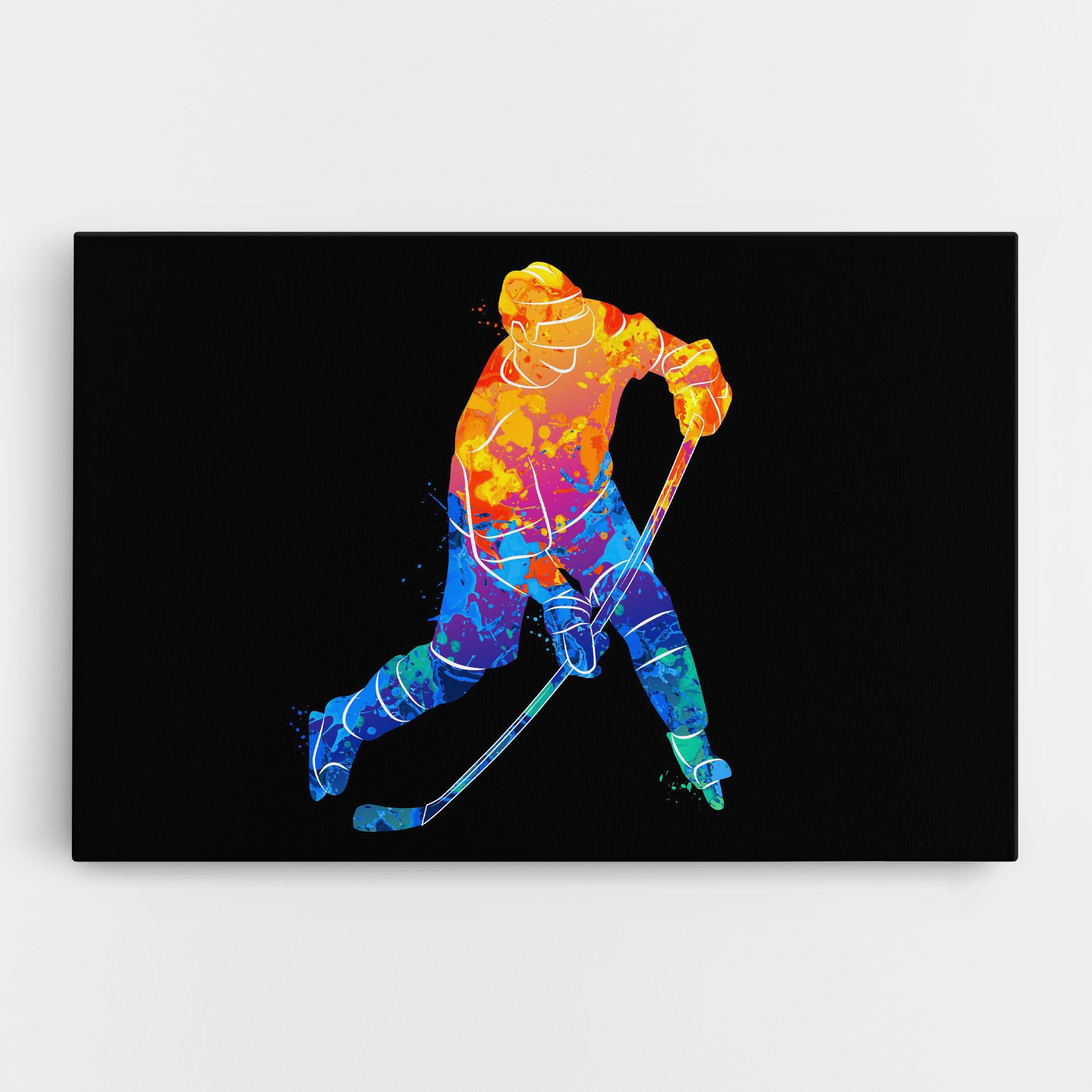 Tablou Canvas Color Mix Hockey mockup 0