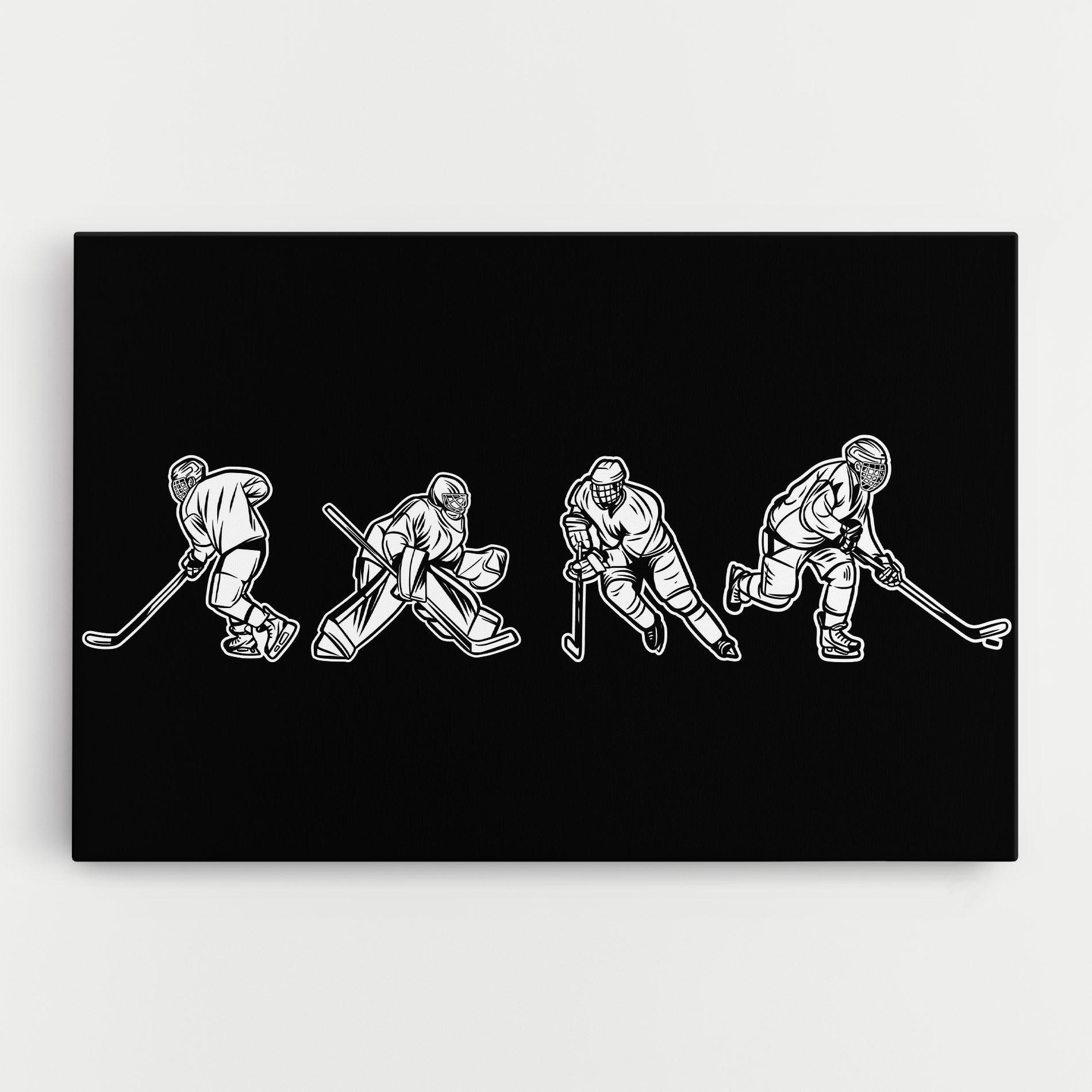 Tablou Canvas Hockey Four mockup 0