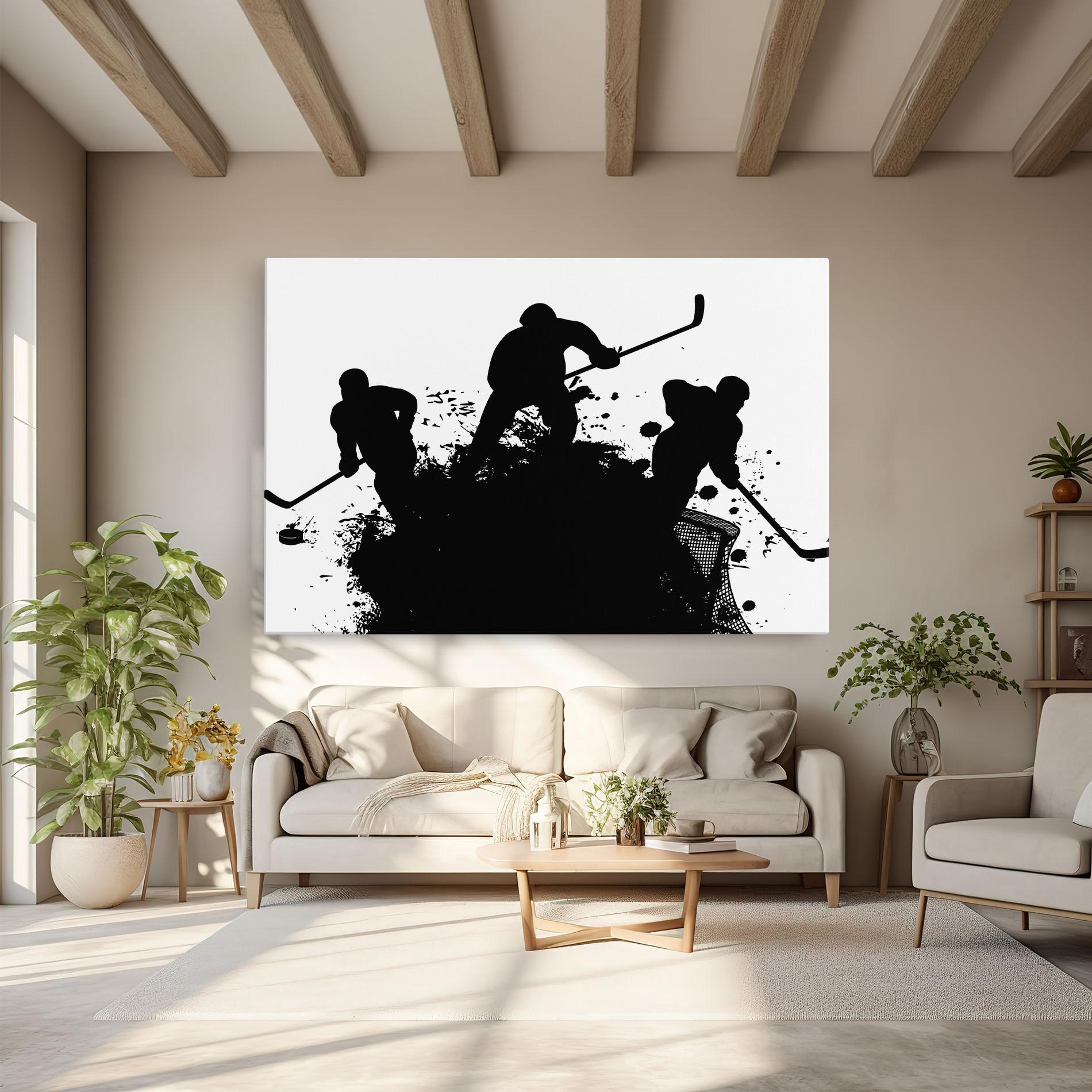 Tablou Canvas Hockey Tree mockup 6