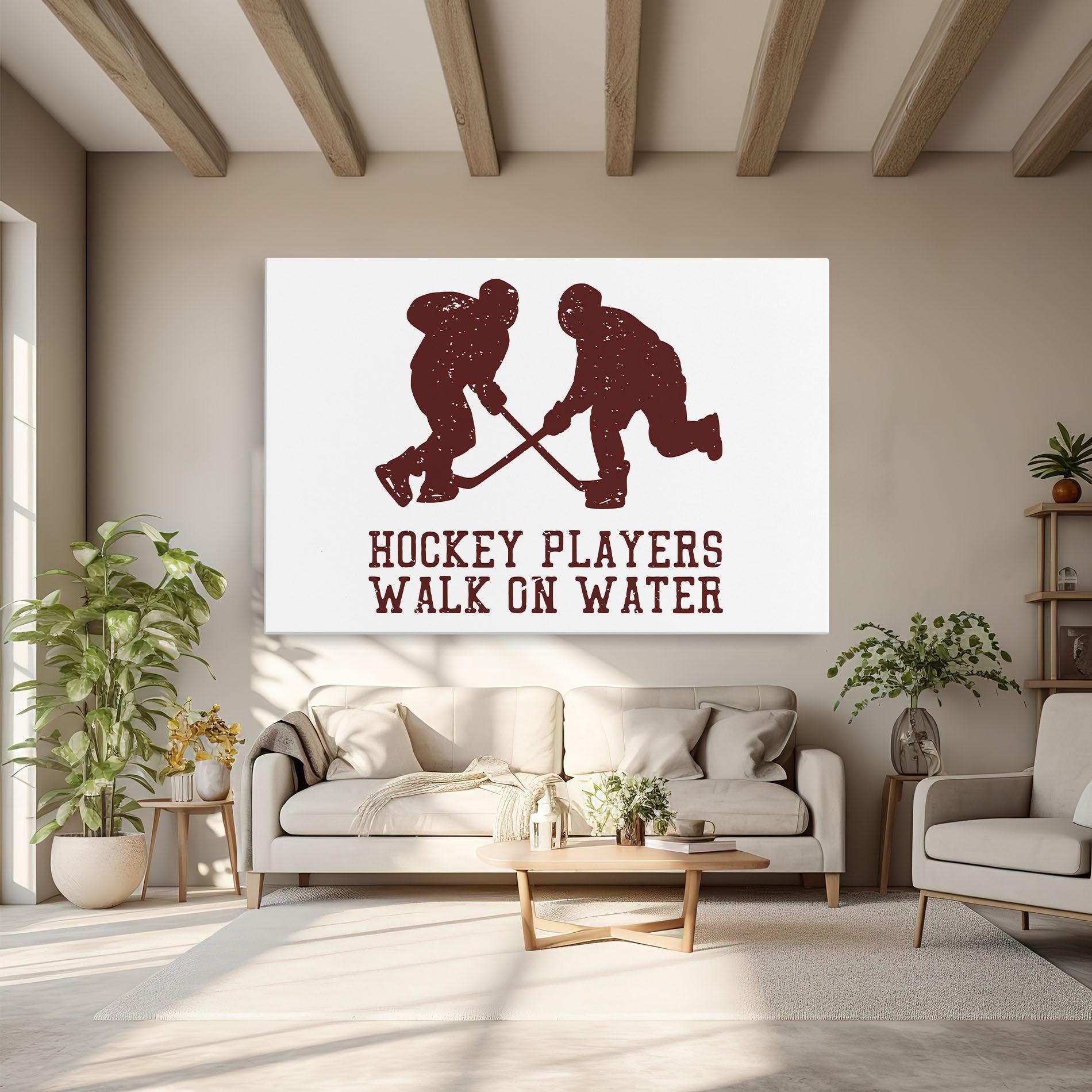 Tablou Canvas Hockey Walk mockup 6