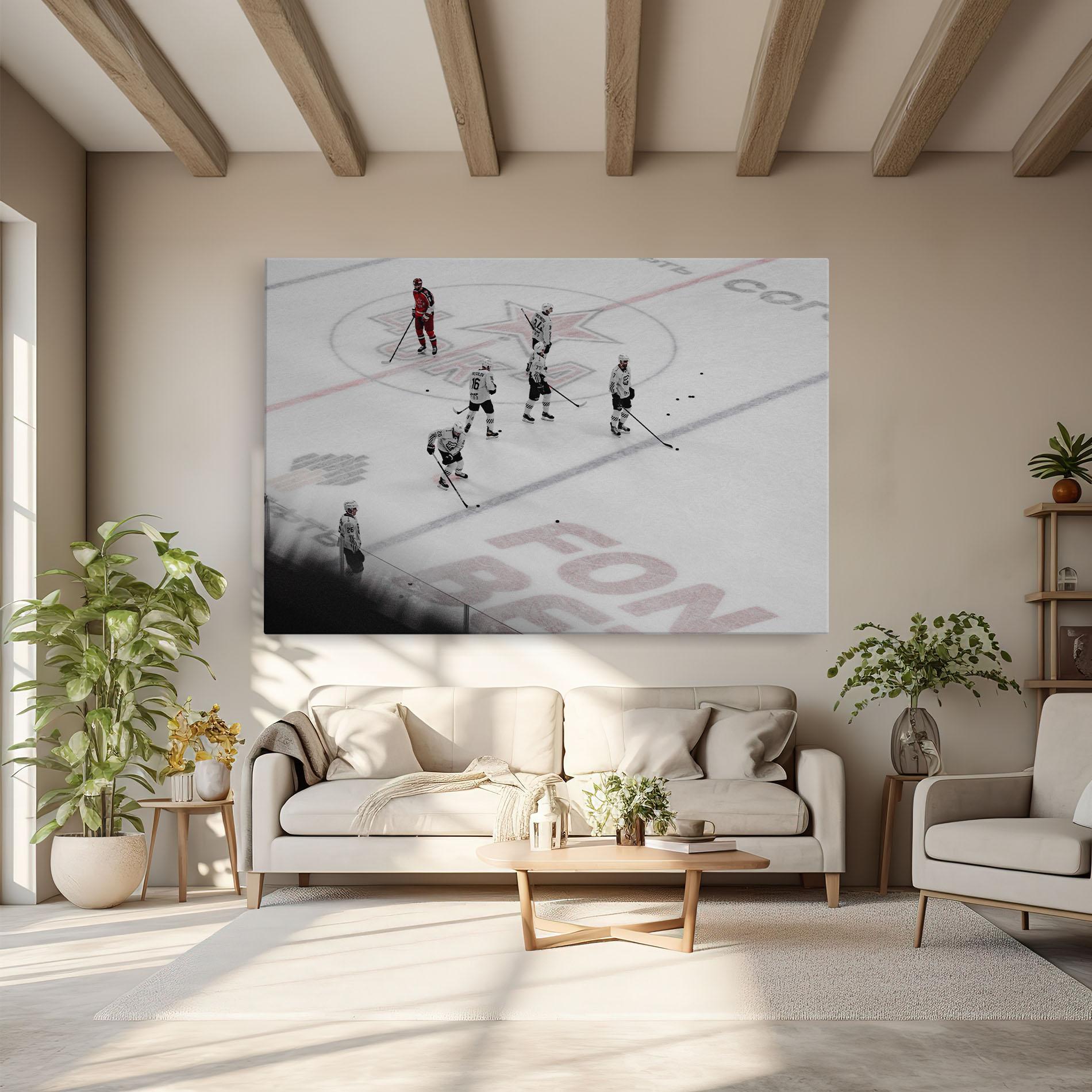 Tablou Canvas Ice Intuition mockup 6