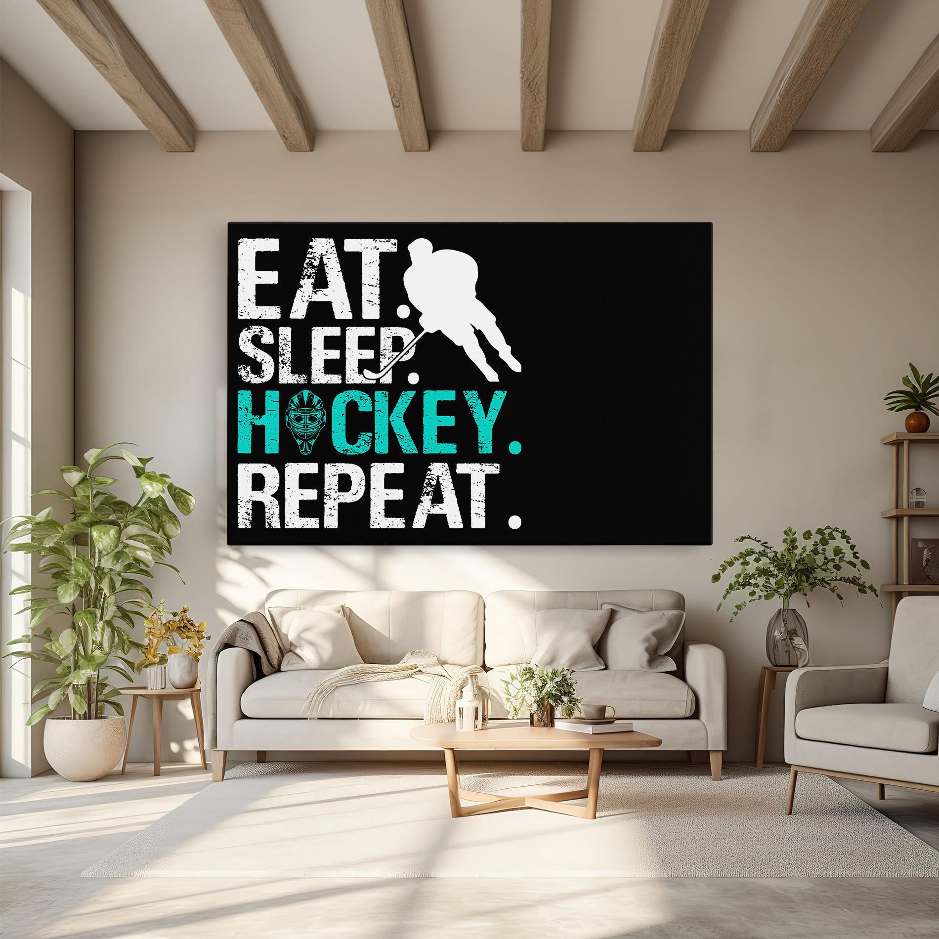 Tablou Canvas Sleep Hockey mockup 6