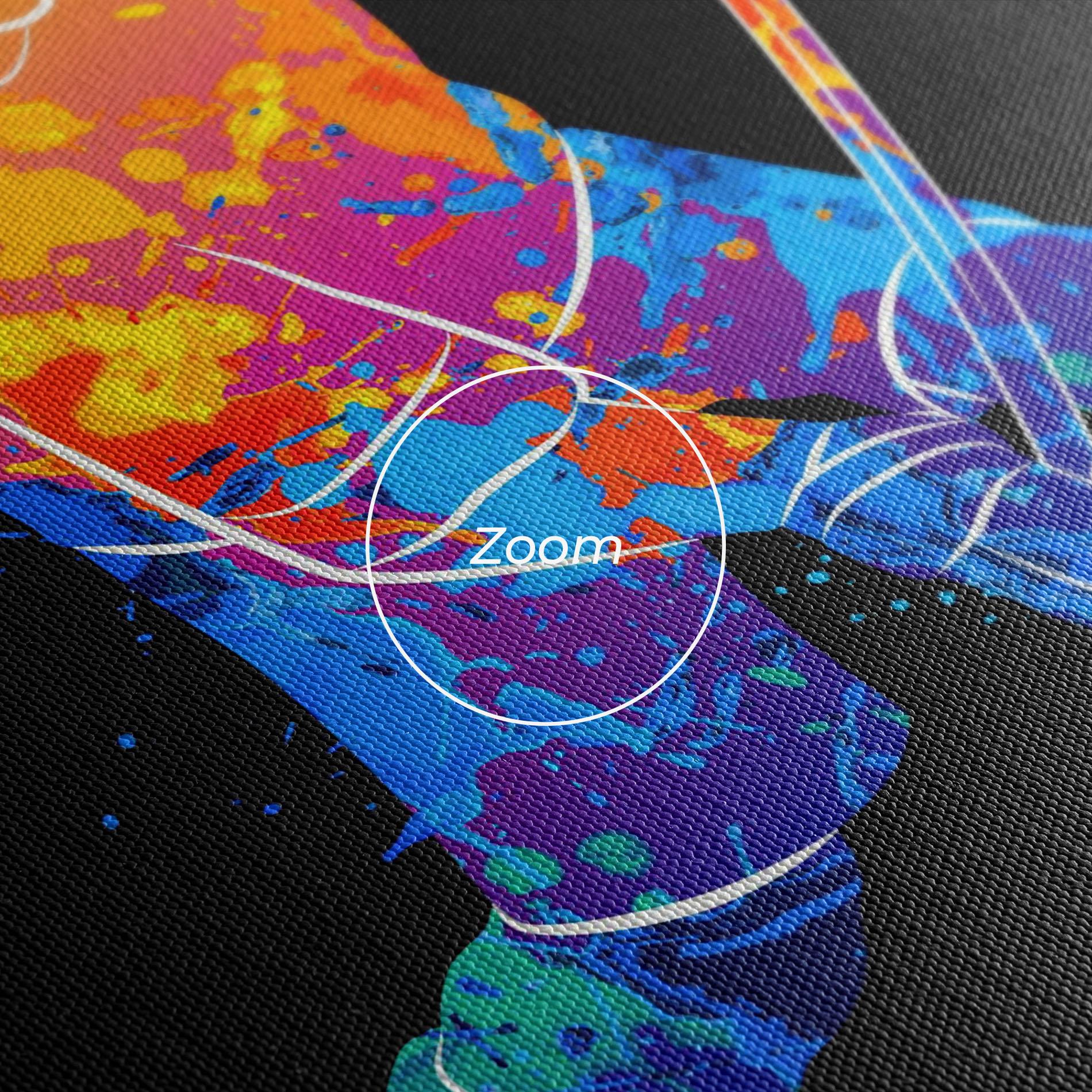 Tablou Canvas Color Mix Hockey mockup 3