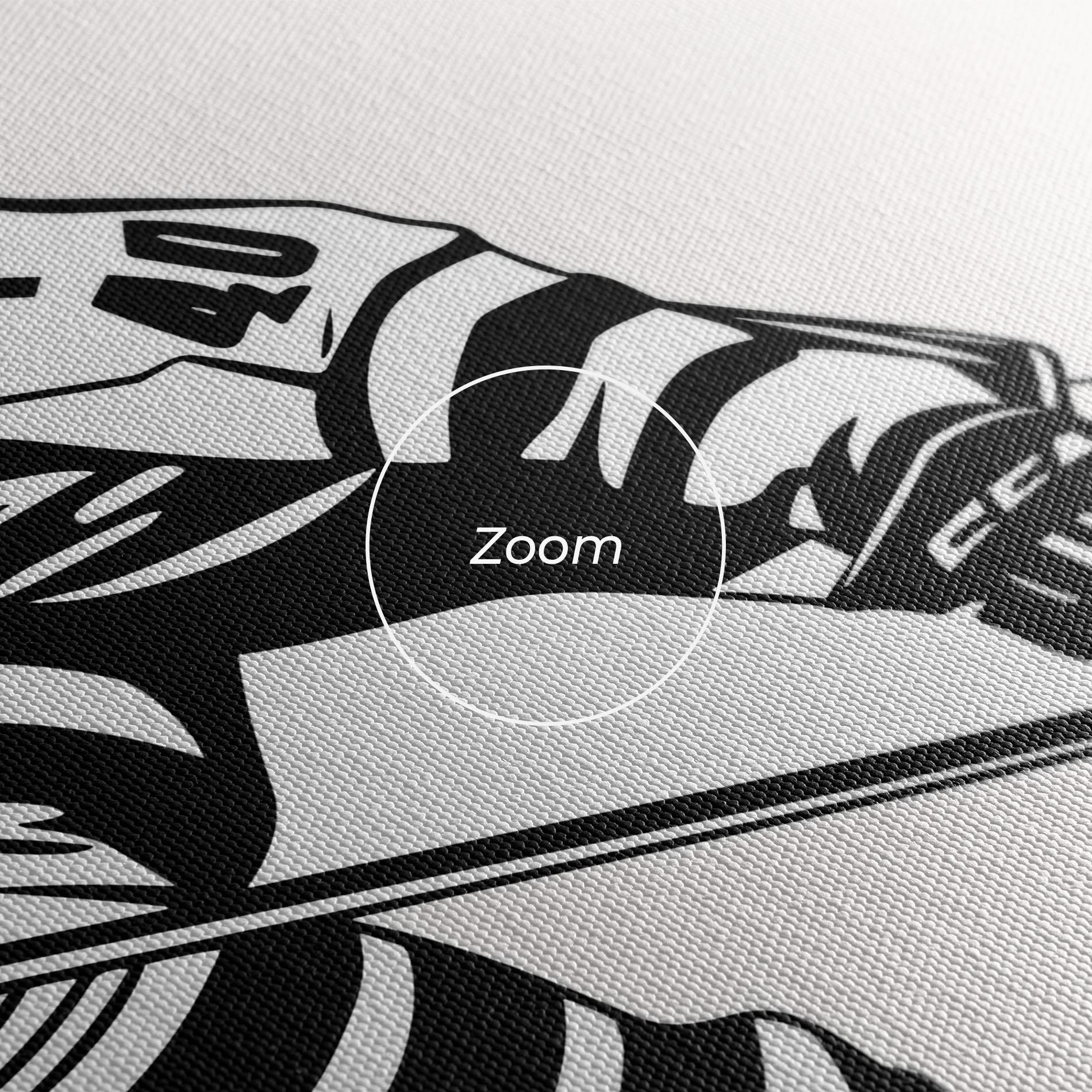 Tablou Canvas Hockey Player mockup 3