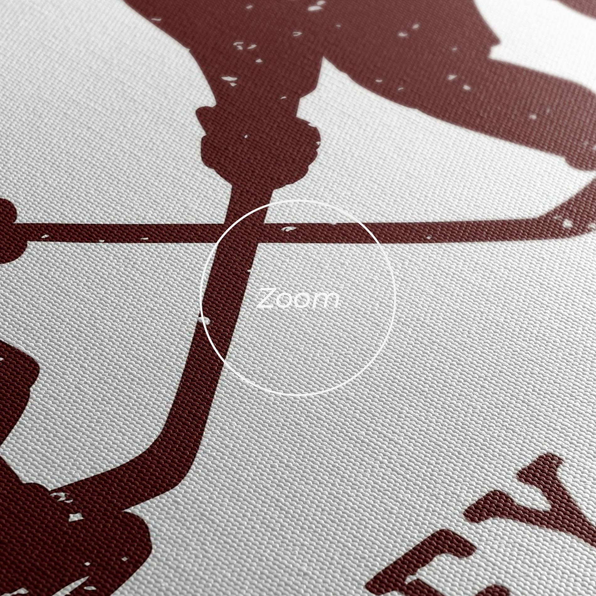 Tablou Canvas Hockey Walk mockup 3