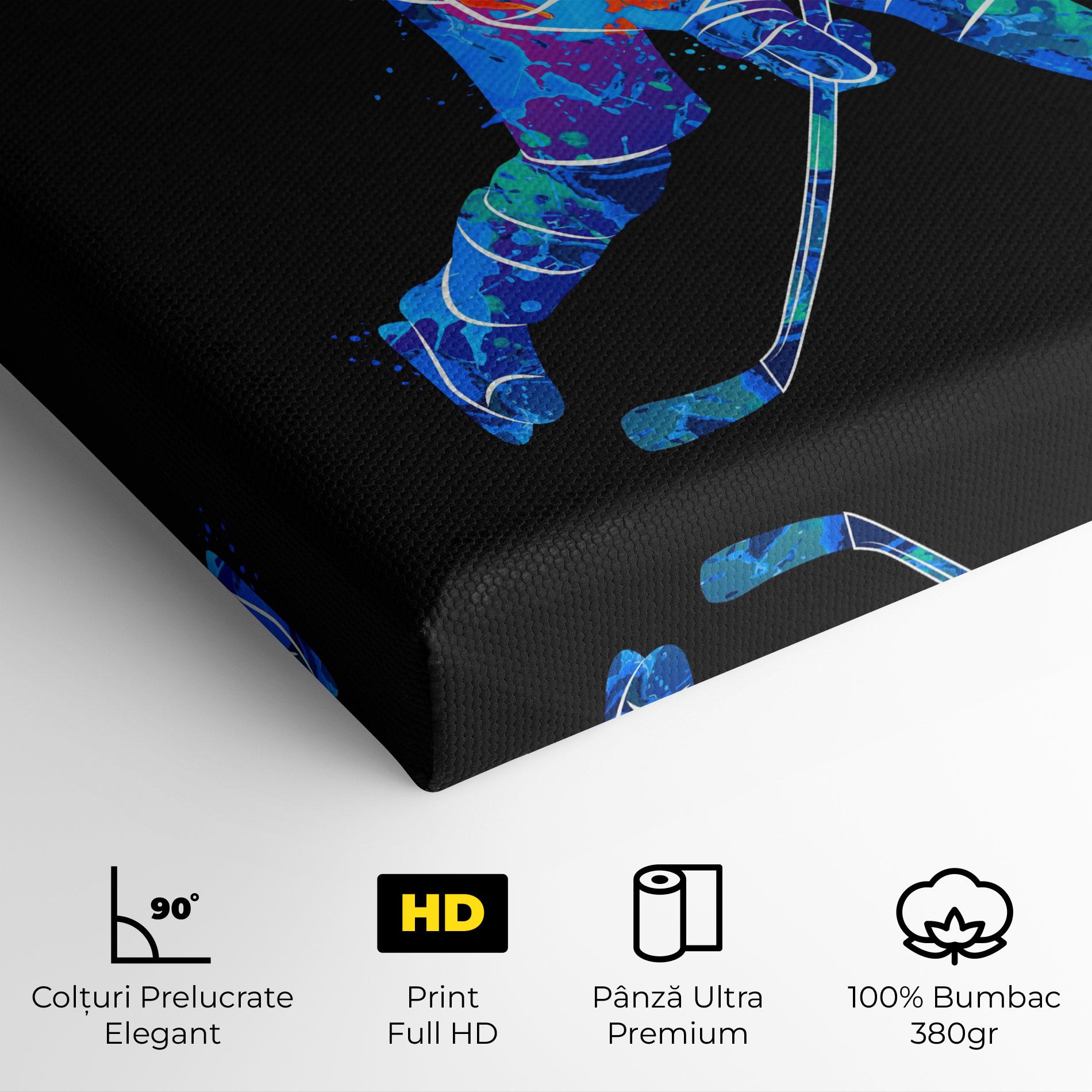 Tablou Canvas Color Mix Hockey mockup 4