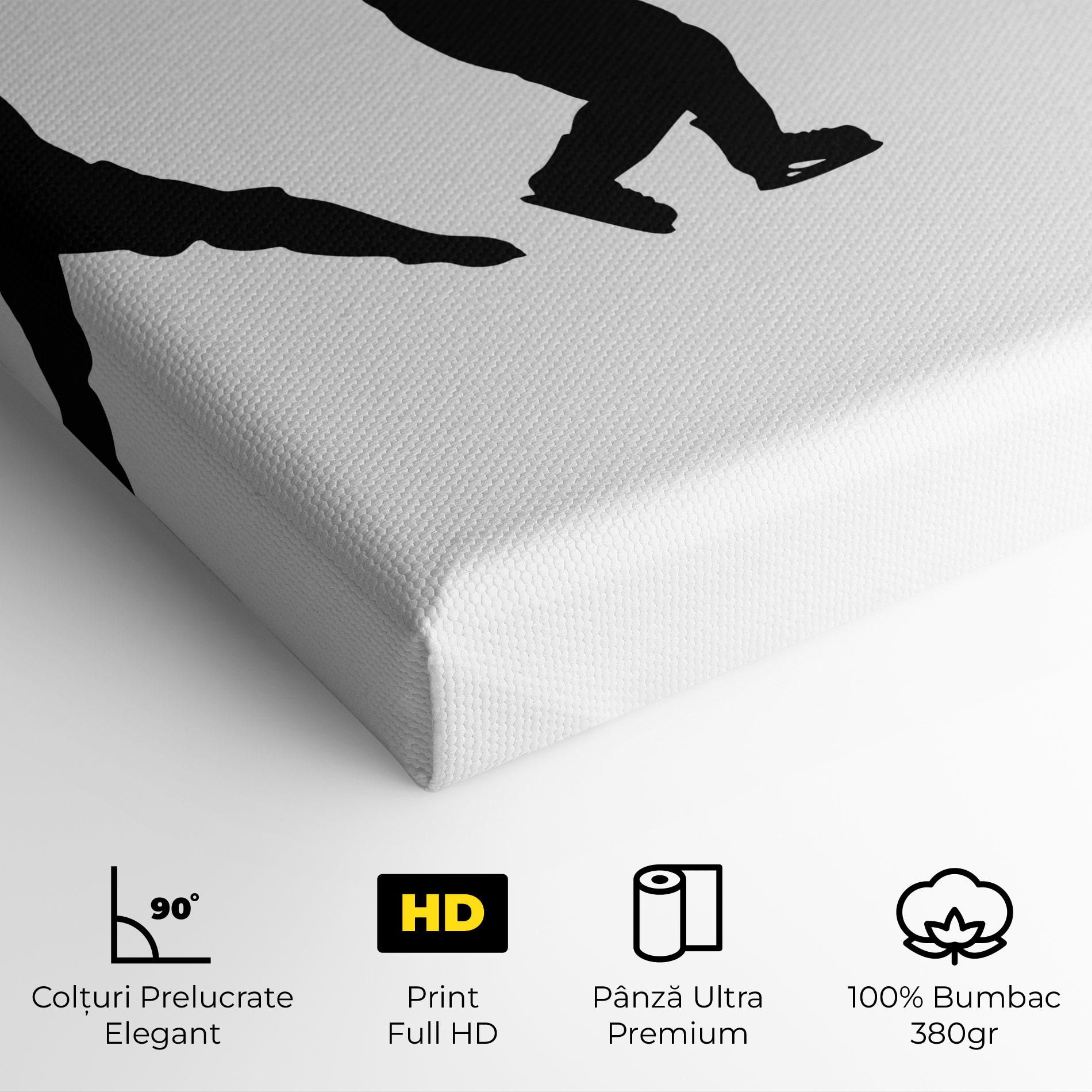 Tablou Canvas Hockey Pose mockup 4