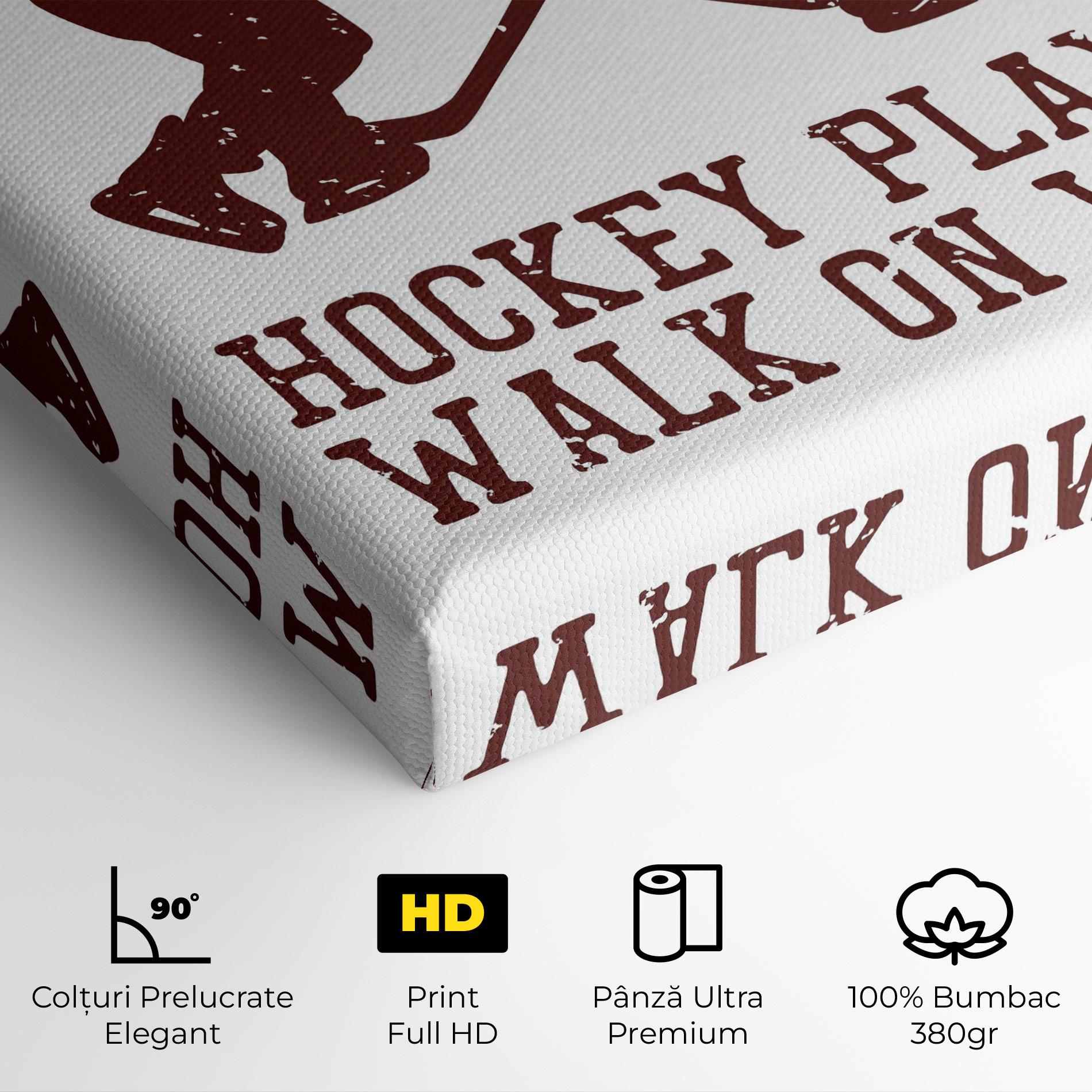 Tablou Canvas Hockey Walk mockup 4