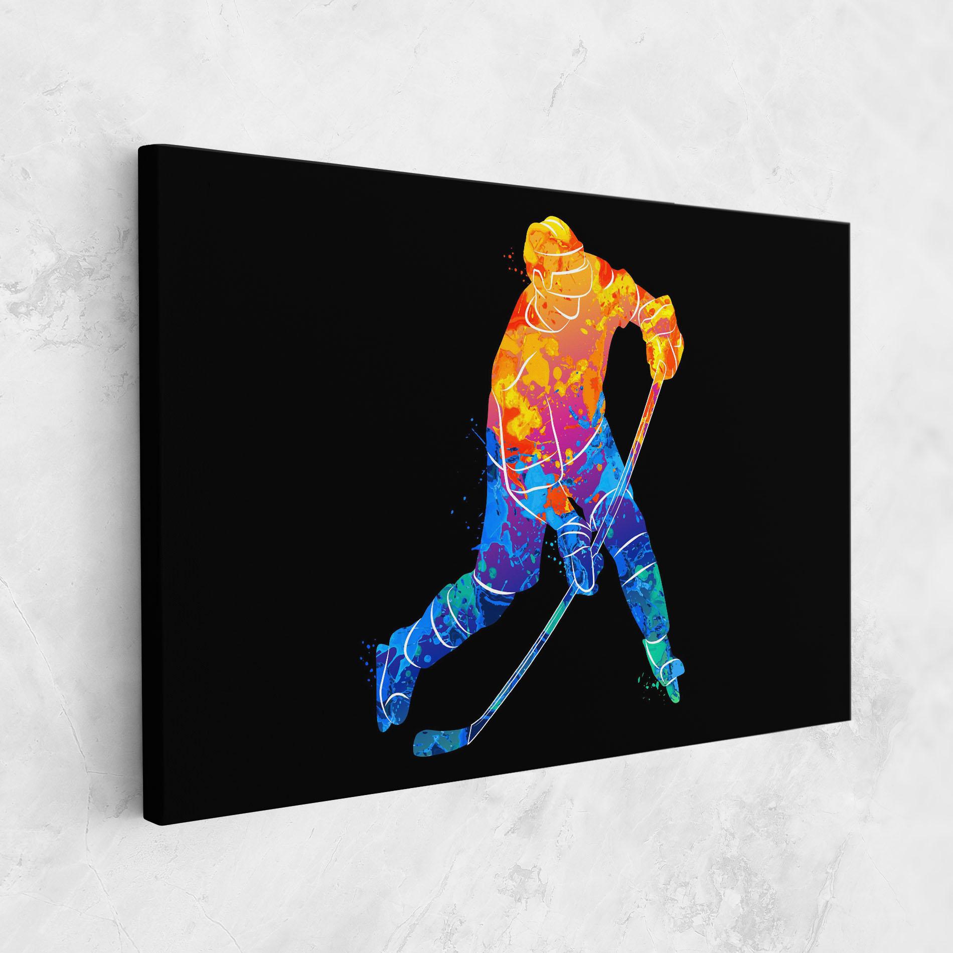 Tablou Canvas Color Mix Hockey mockup 1