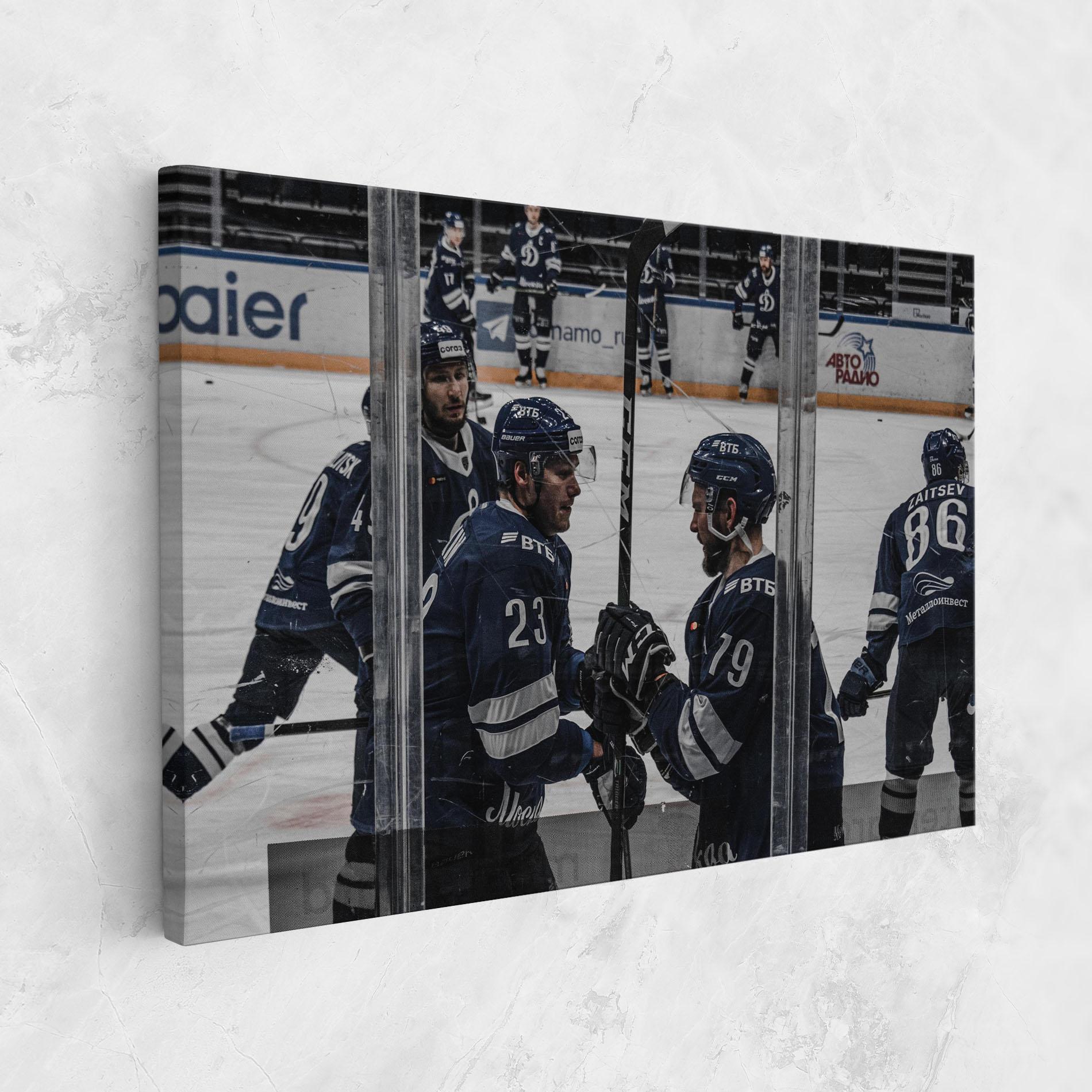 Tablou Canvas Hockey Players mockup 1