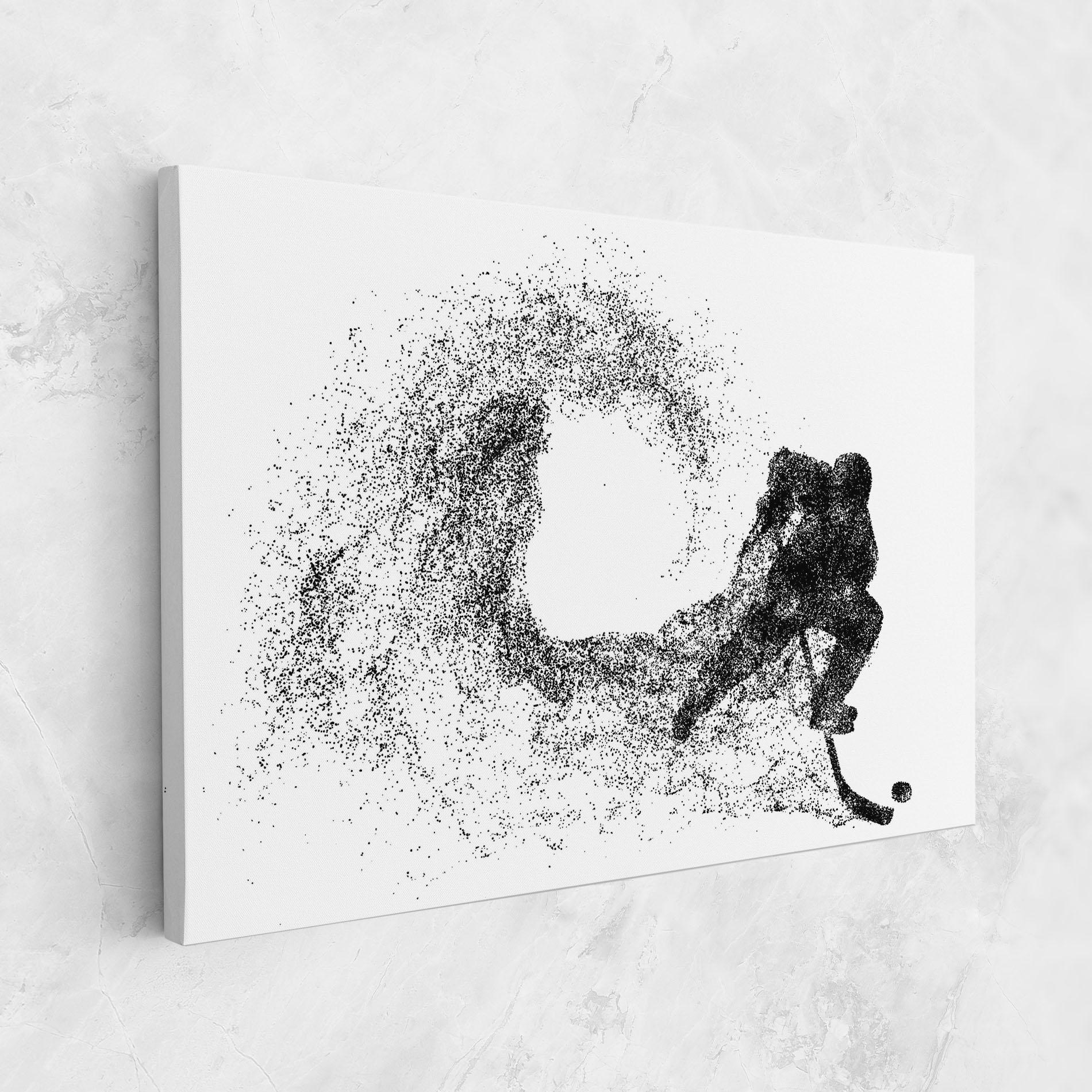 Tablou Canvas Hockey Playing mockup 1