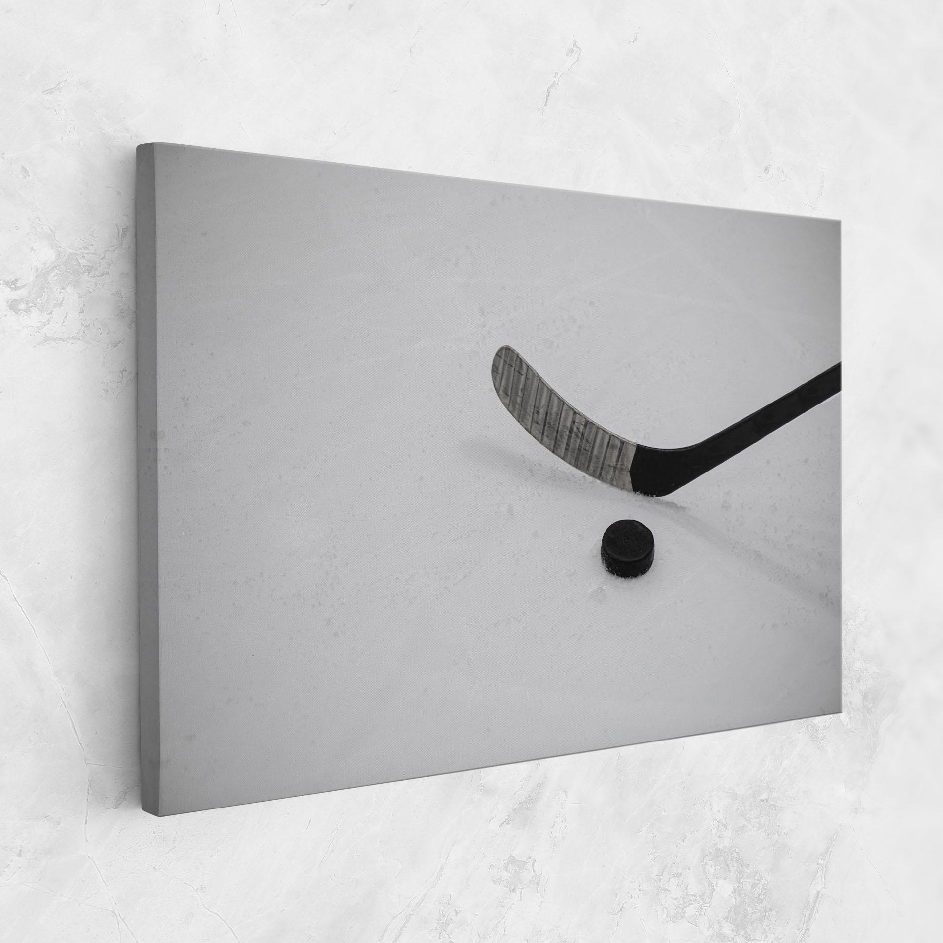 Tablou Canvas Hockey Puck mockup 1