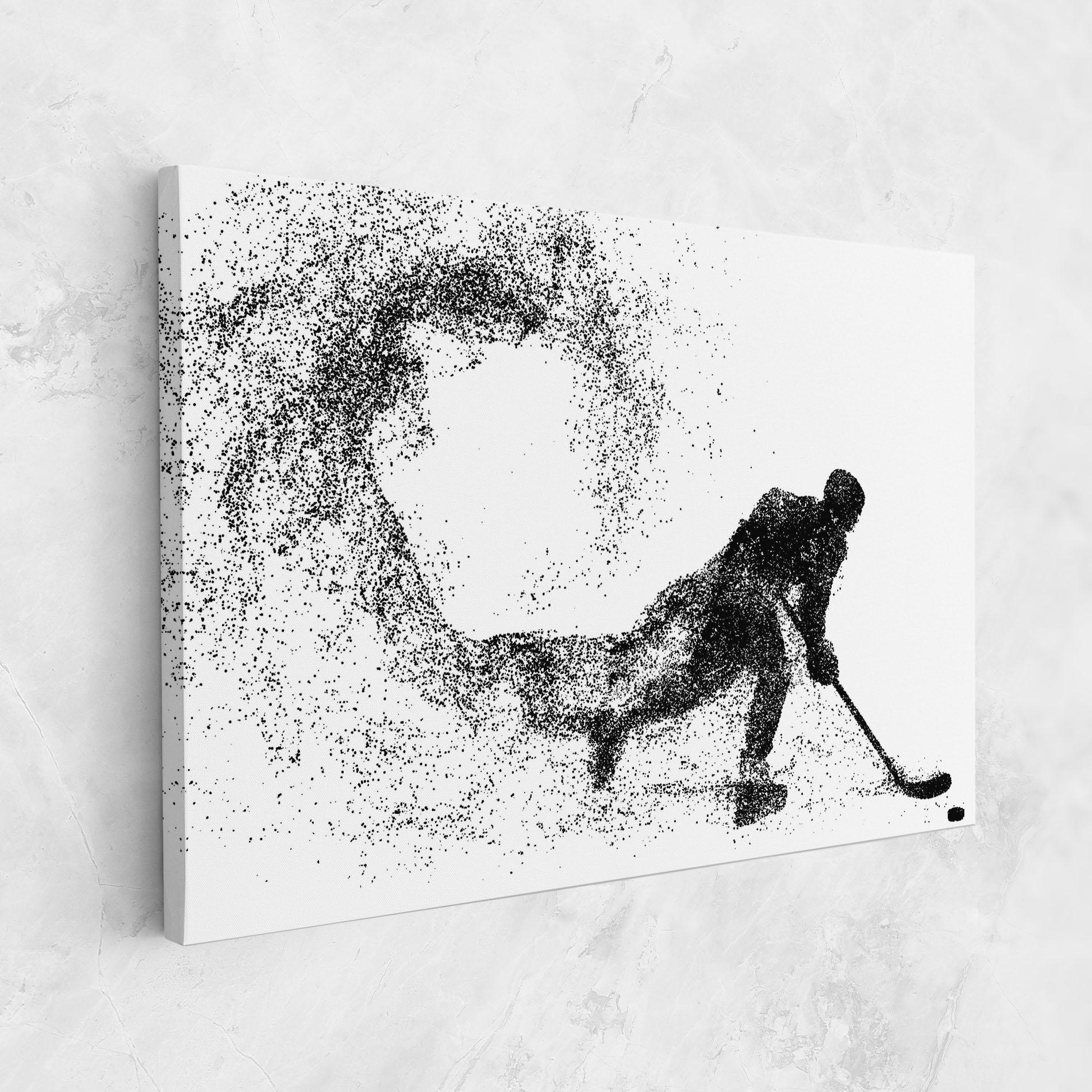 Tablou Canvas Playing Hockey mockup 1