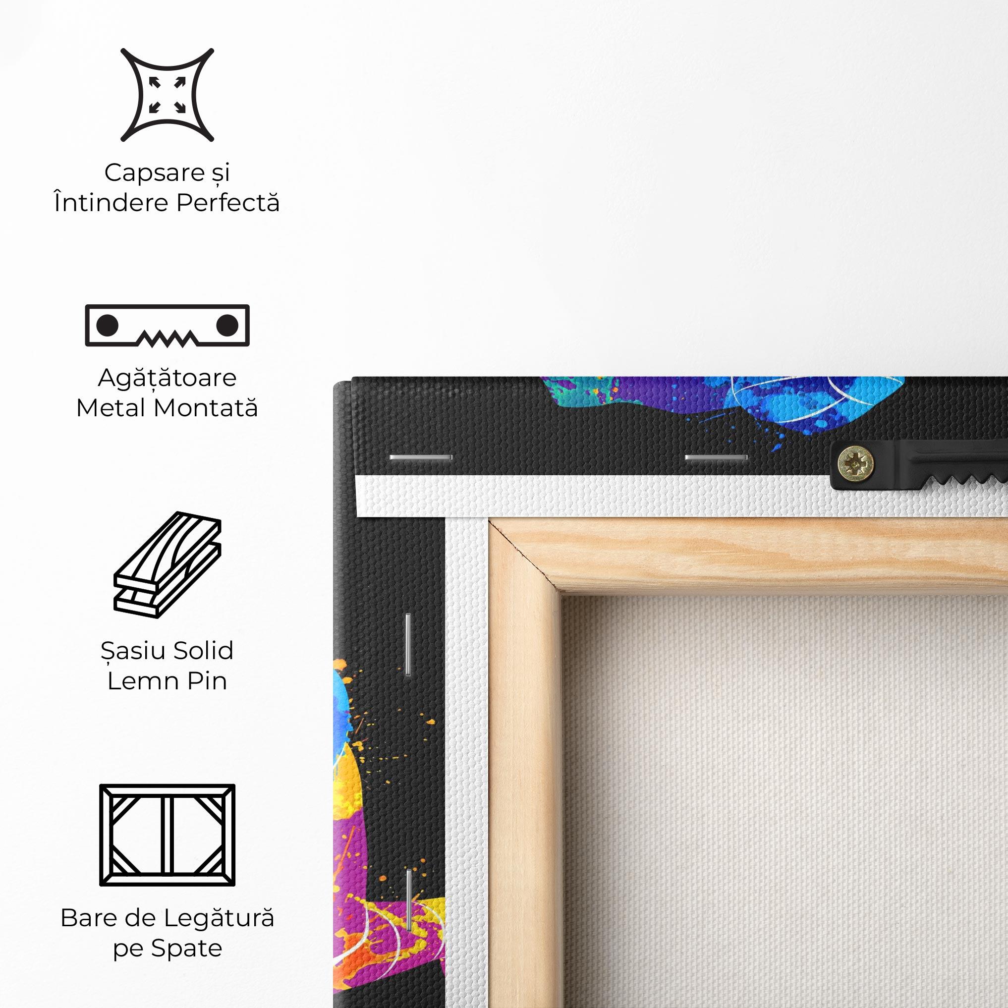 Tablou Canvas Color Mix Art mockup 5