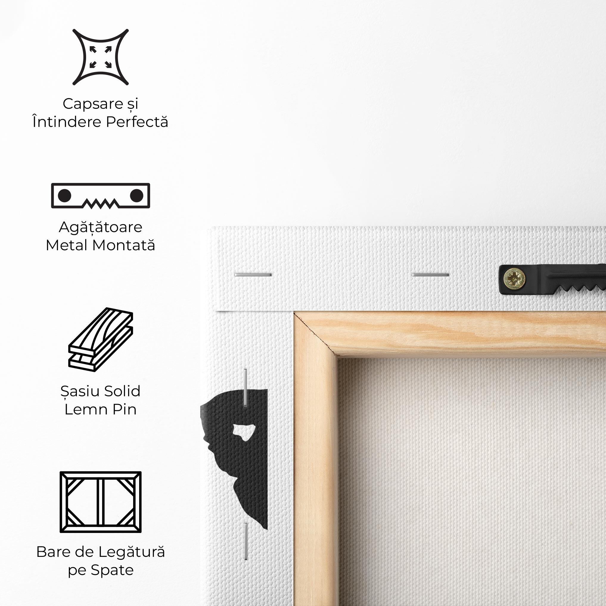 Tablou Canvas Hockey Pose mockup 5