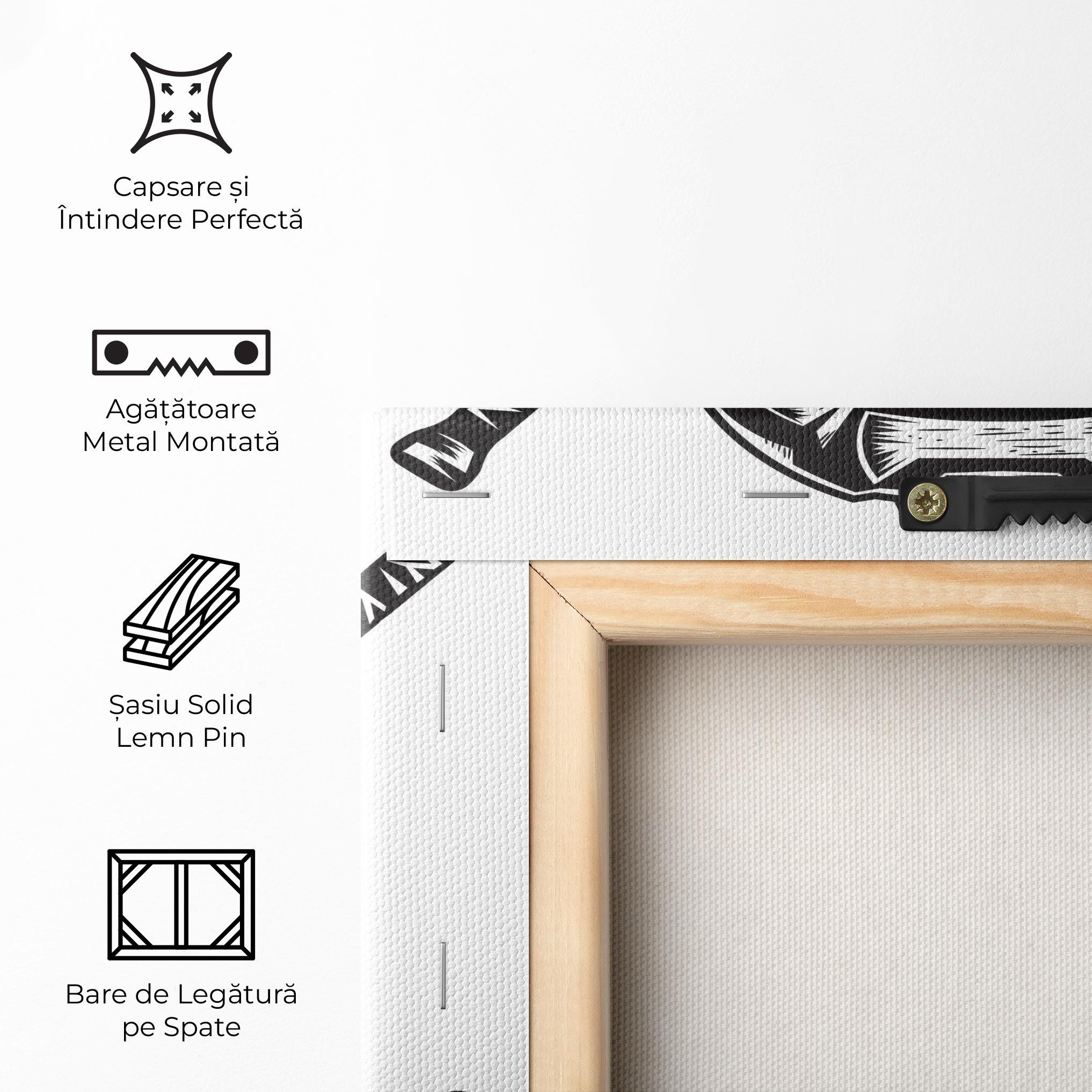 Tablou Canvas Monkey Hockey mockup 5