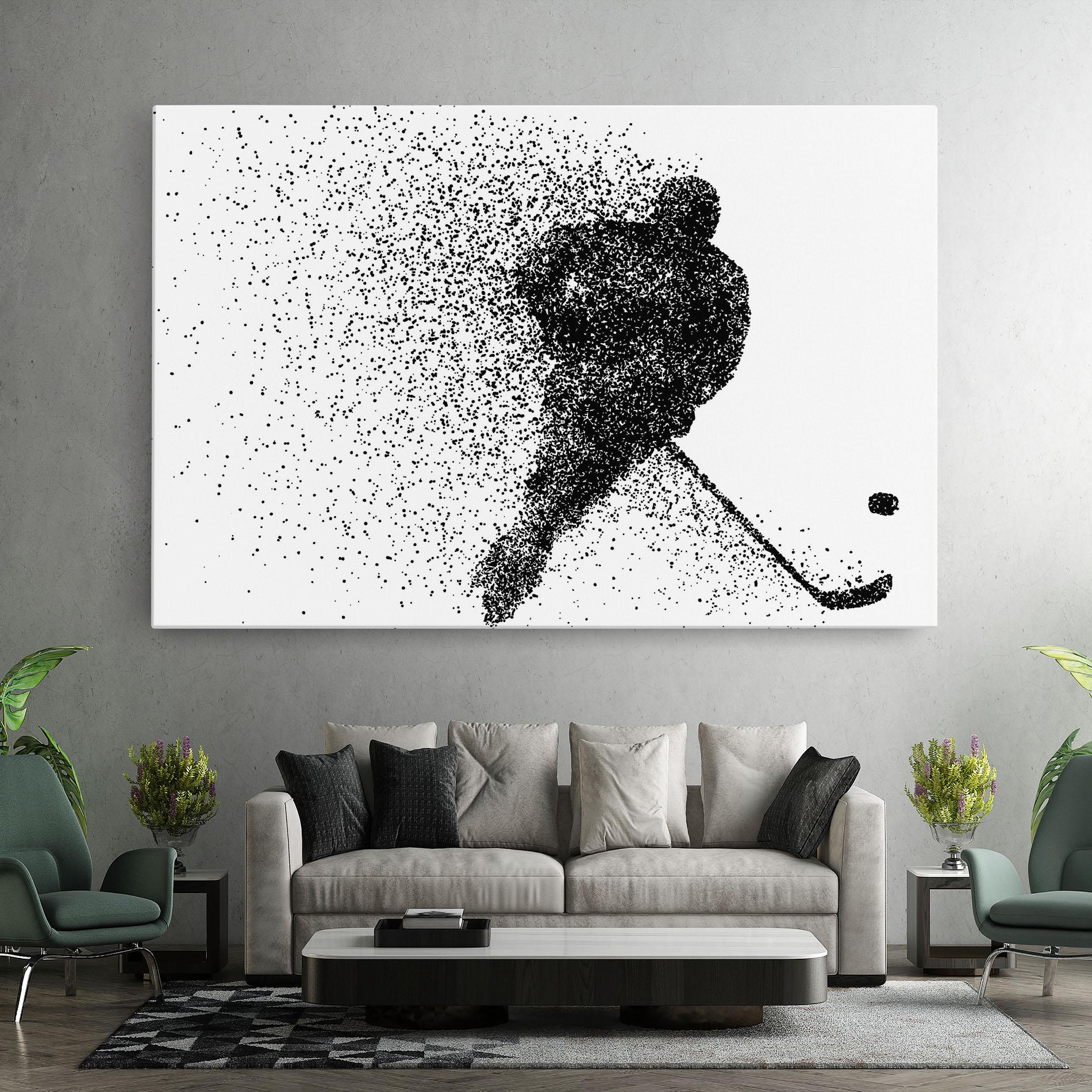 Tablou Canvas Hockey Art mockup 7