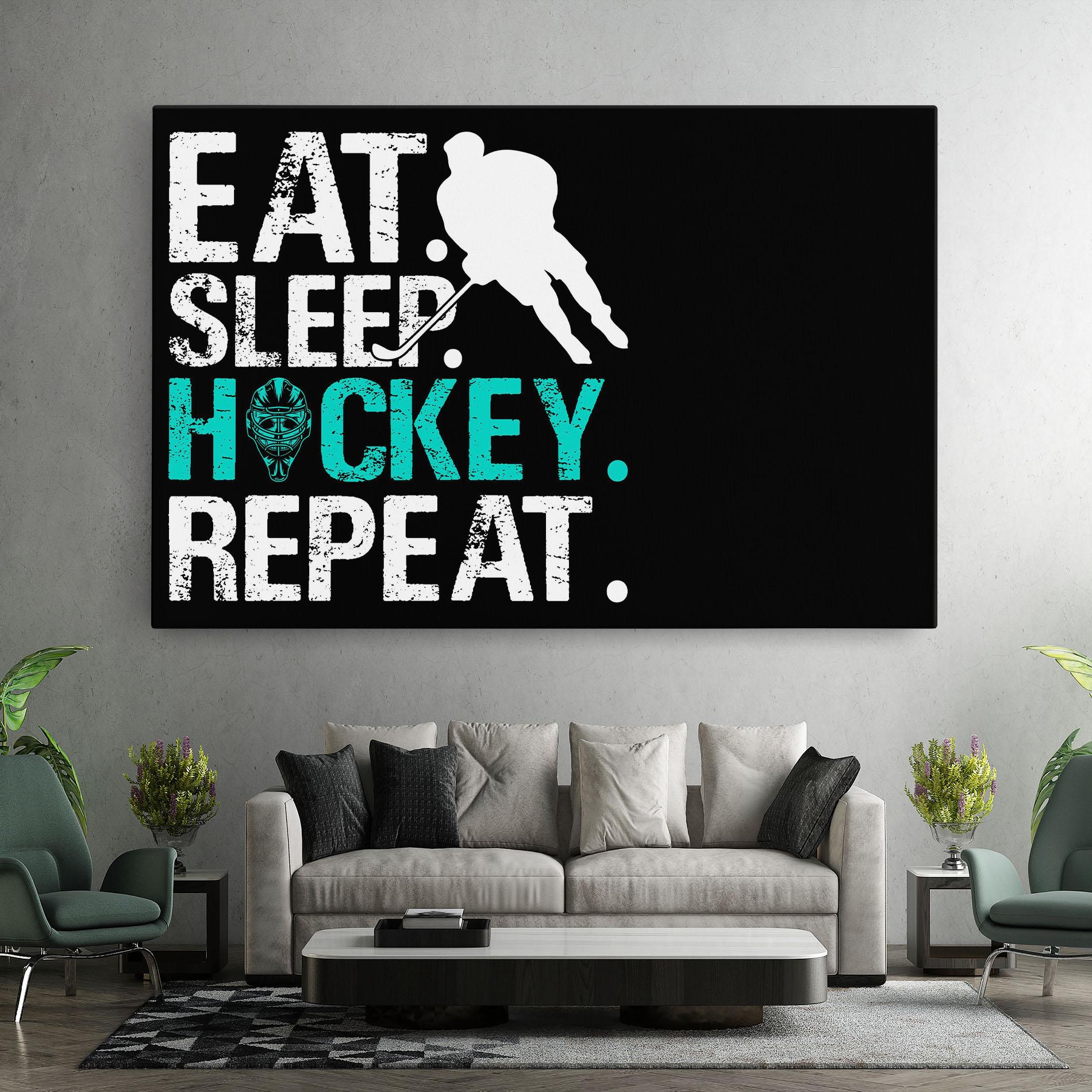 Tablou Canvas Sleep Hockey mockup 7