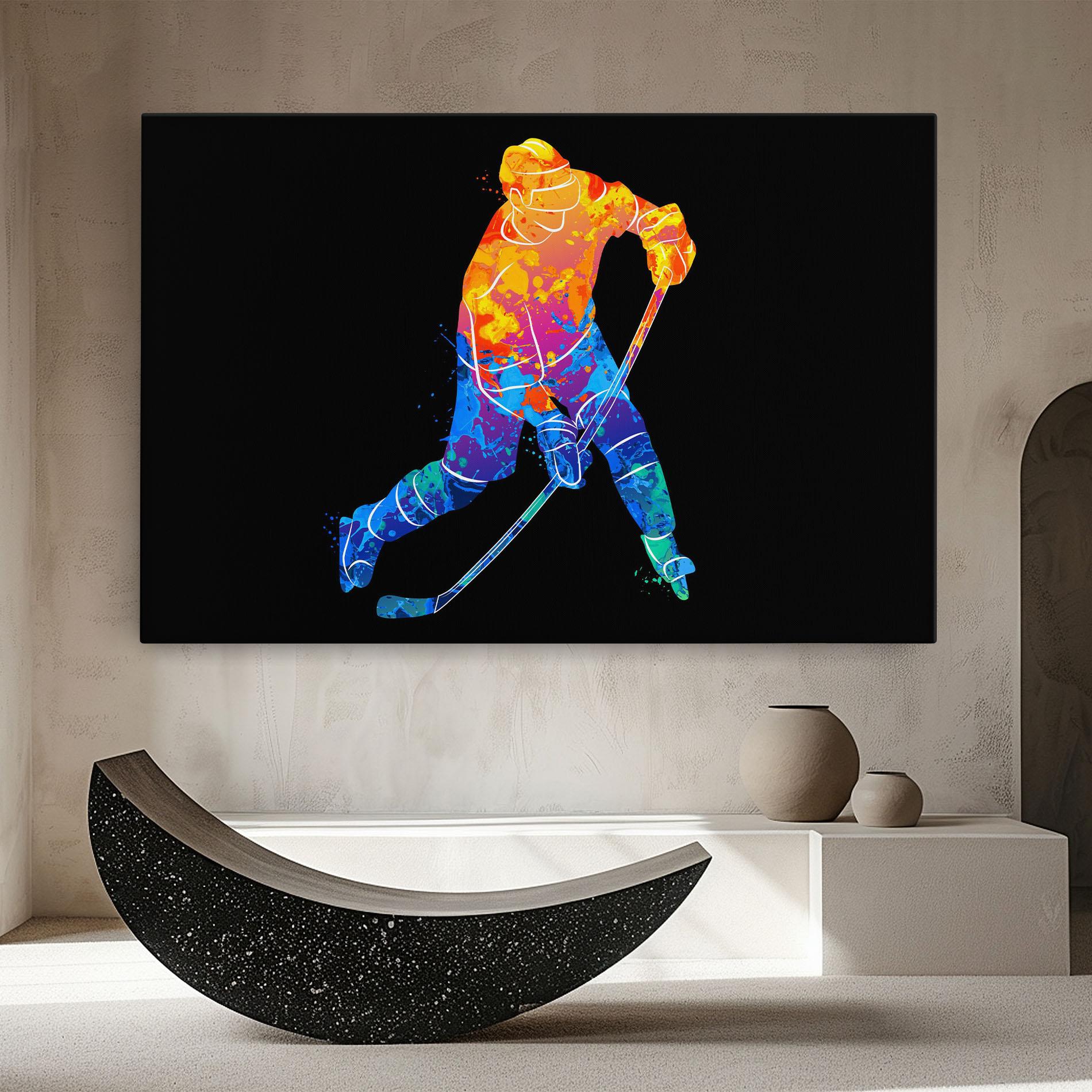 Tablou Canvas Color Mix Hockey mockup 8