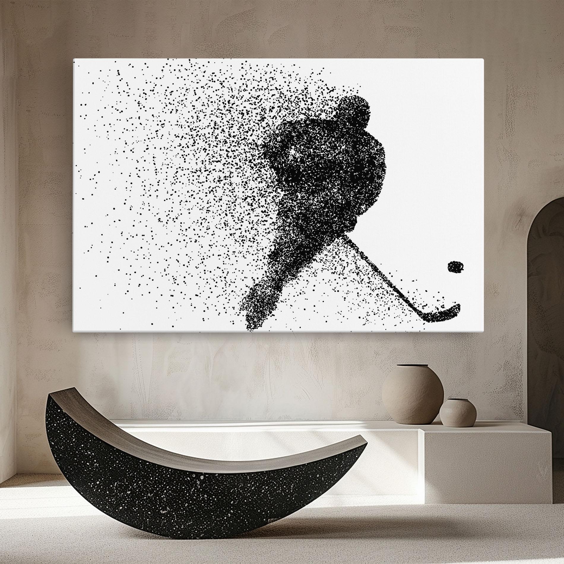 Tablou Canvas Hockey Art mockup 8