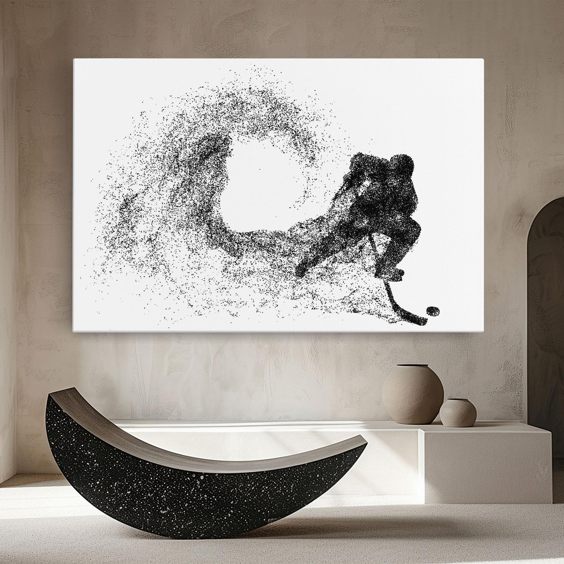 Tablou Canvas Hockey Playing mockup 8