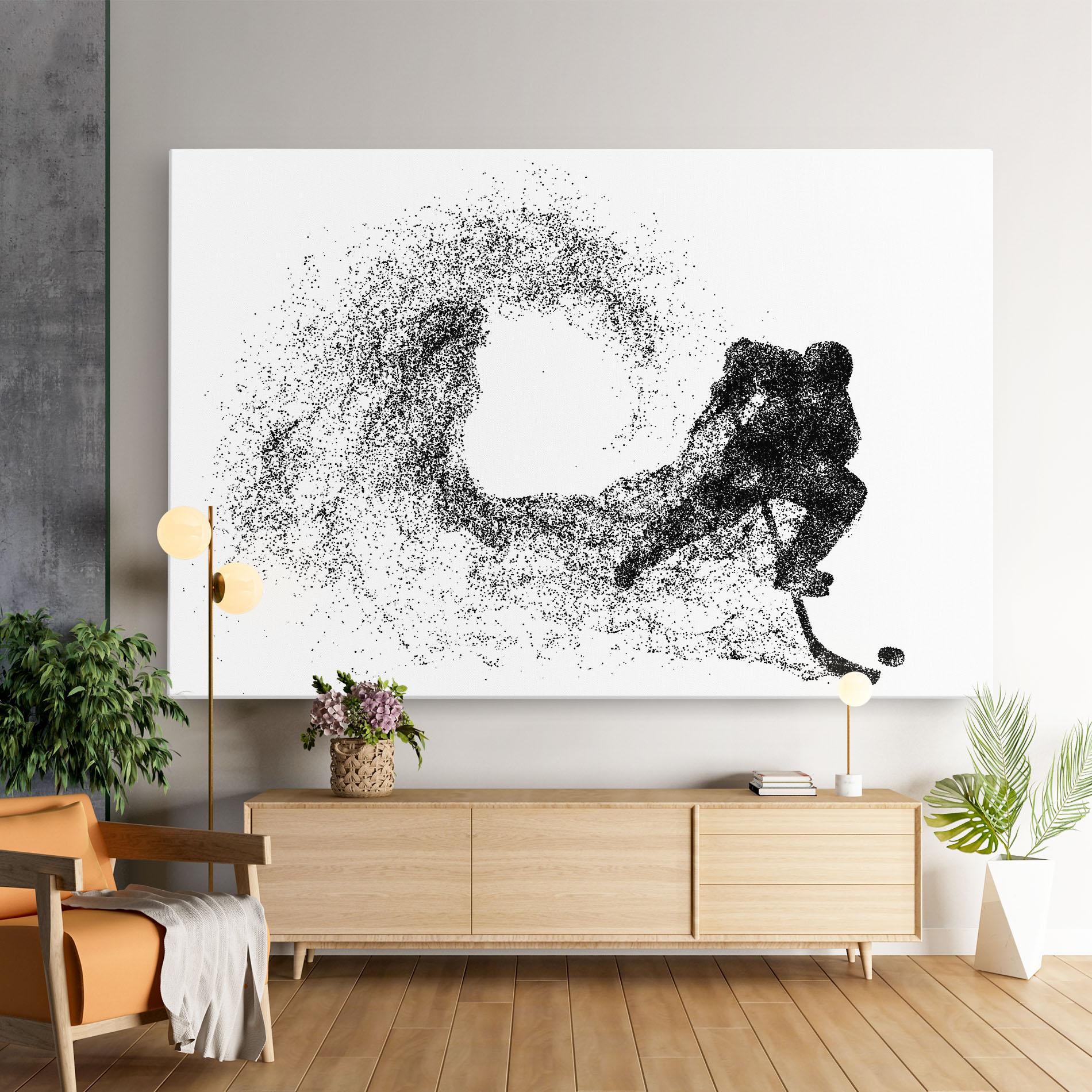 Tablou Canvas Hockey Playing mockup 9