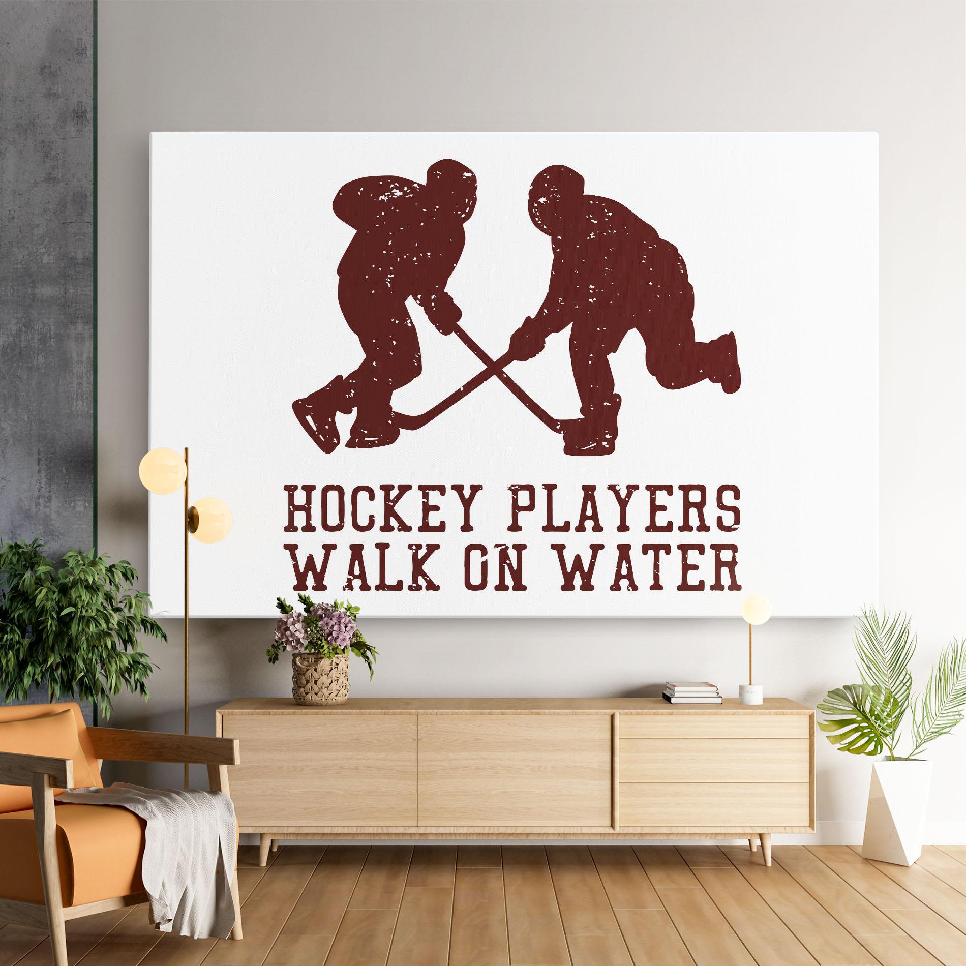 Tablou Canvas Hockey Walk mockup 9