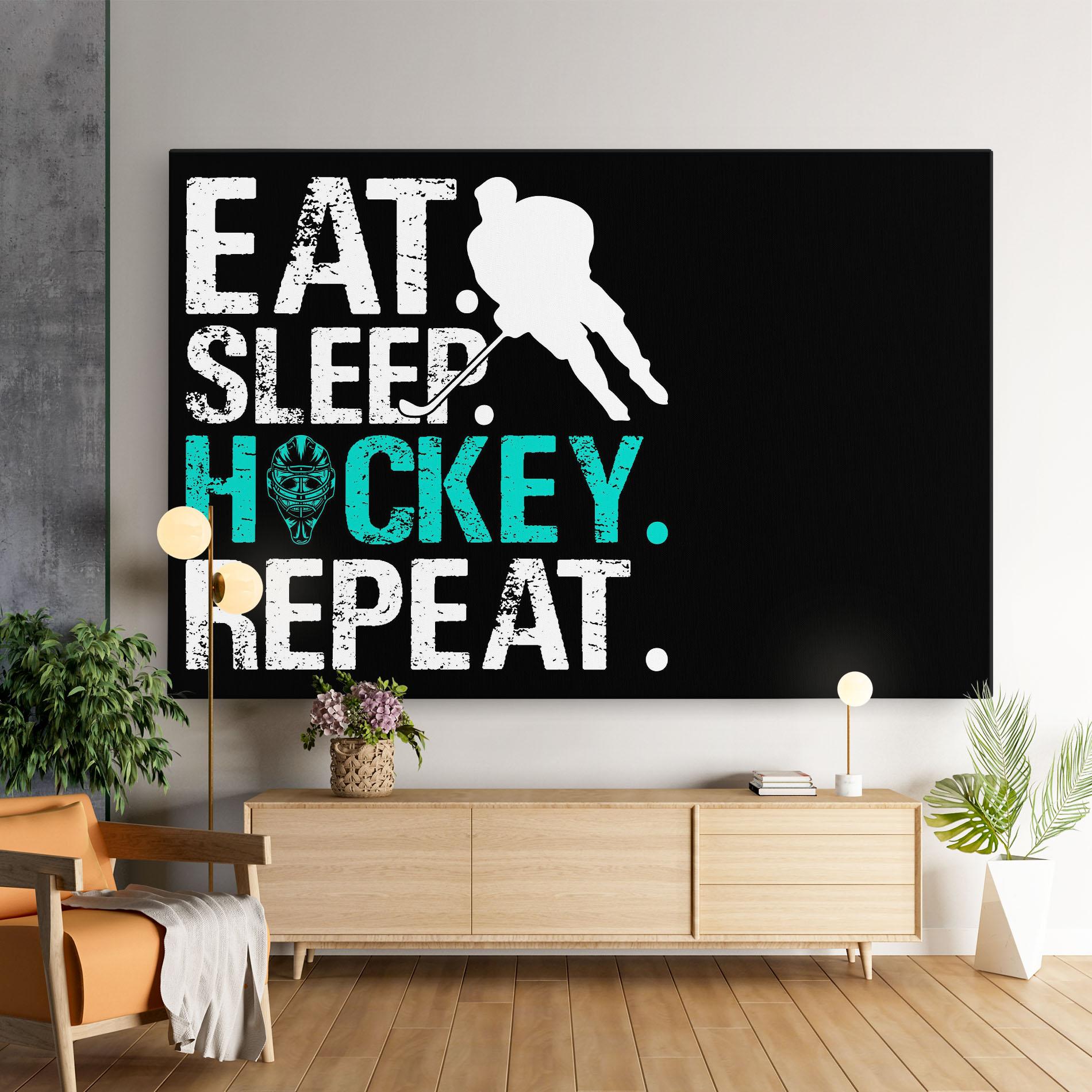 Tablou Canvas Sleep Hockey mockup 9