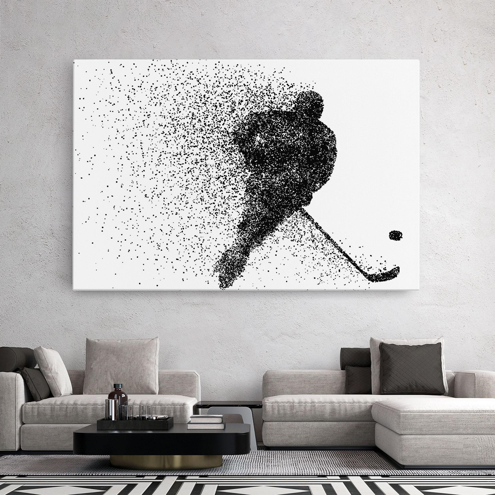 Tablou Canvas Hockey Art mockup 2