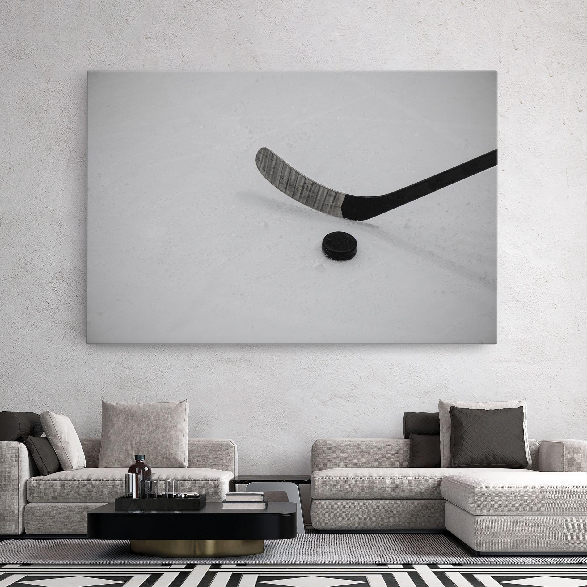 Tablou Canvas Hockey Puck mockup 2